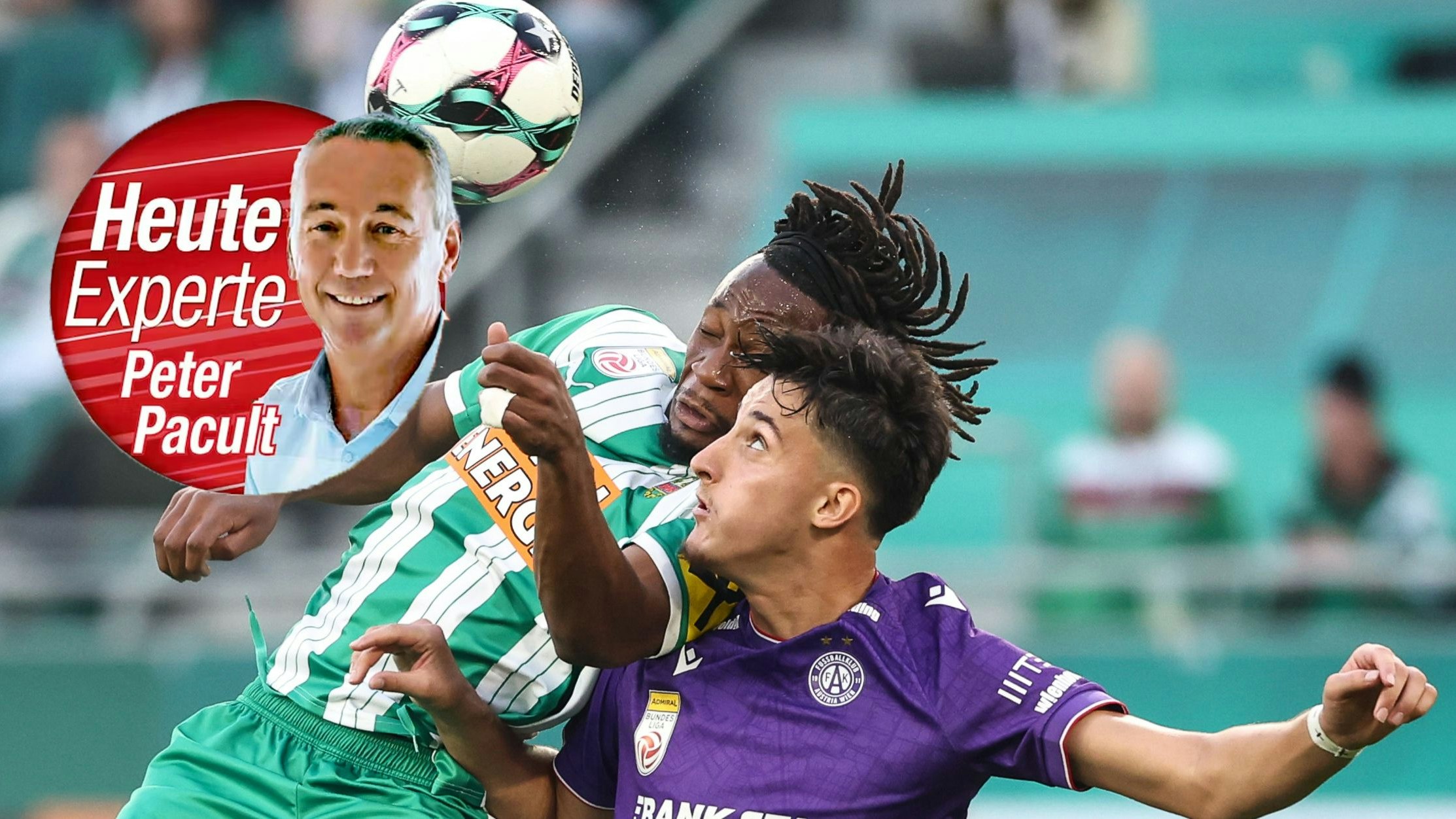 Heute.at - Pacult: Derby? Rapid zu passiv, Helm nicht geopfert