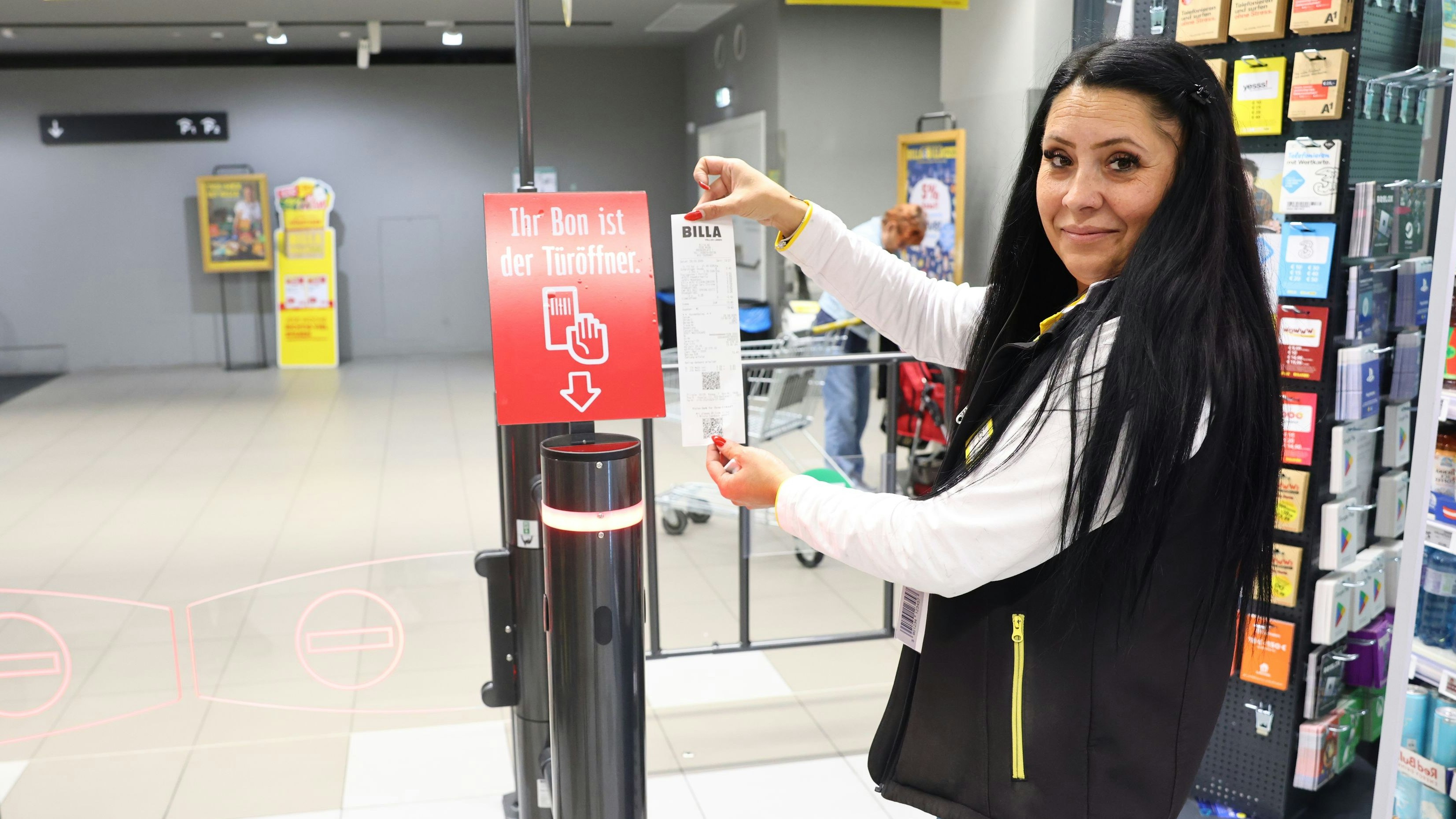 Heute.at - Supermarkt-Neuerung – hinaus geht's nur noch mit Code