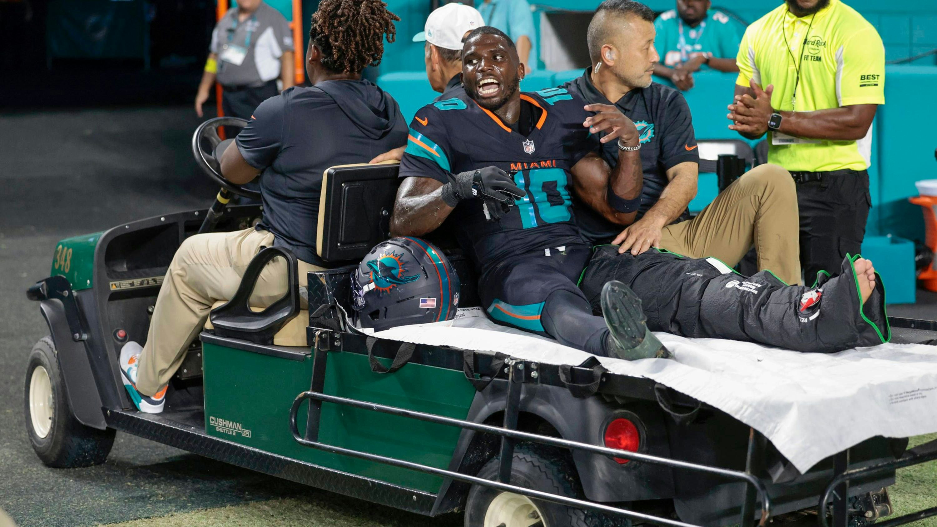 Heute.at - NFL-Star reagiert kurios auf Horrorverletzung