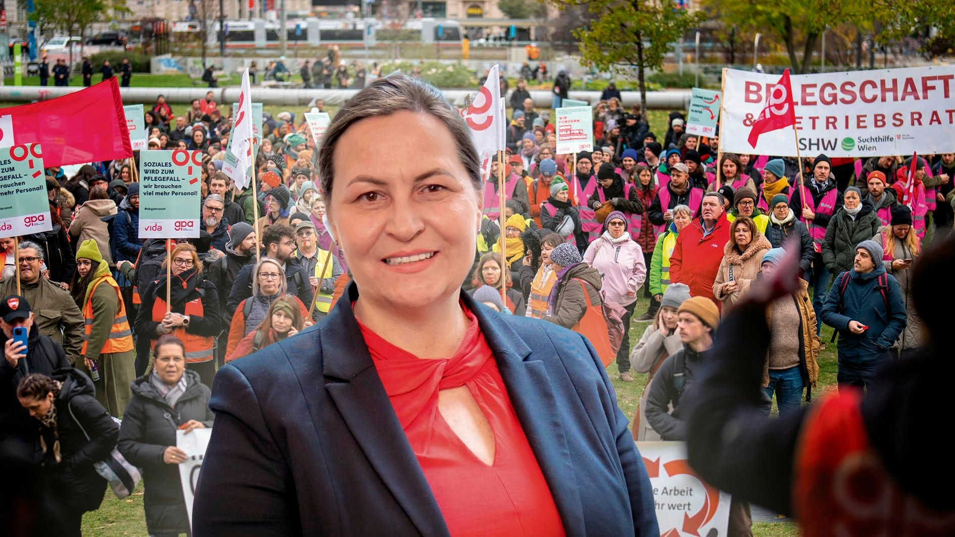 Heute.at - Sozialwirtschaft: GPA & vida fordern vier Prozent mehr