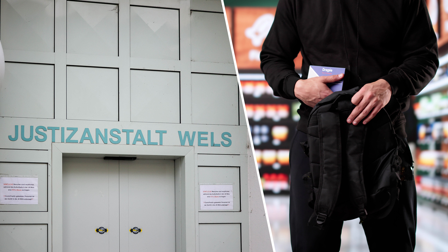 Die Attacke in einem Welser Lebensmittelgeschäft brachte einen 29-Jährigen in die Justizanstalt. (Symbolbild)