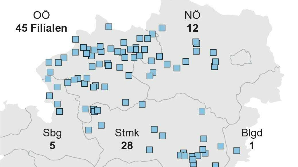 Unimarkt: 91 Filialen werden verkauft, 620 Beschäftigte zur Kündigung angemeldet.