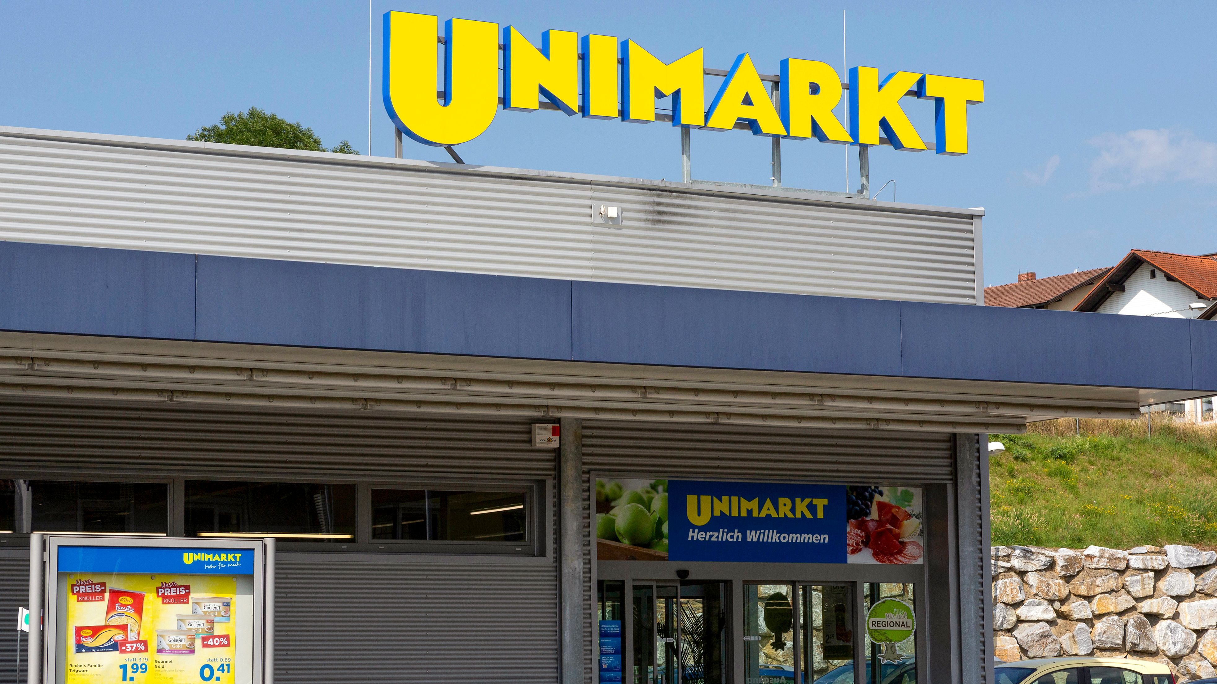 Die Supermarktkette Unimarkt will alle ihrer 91 Filialen verkaufen.