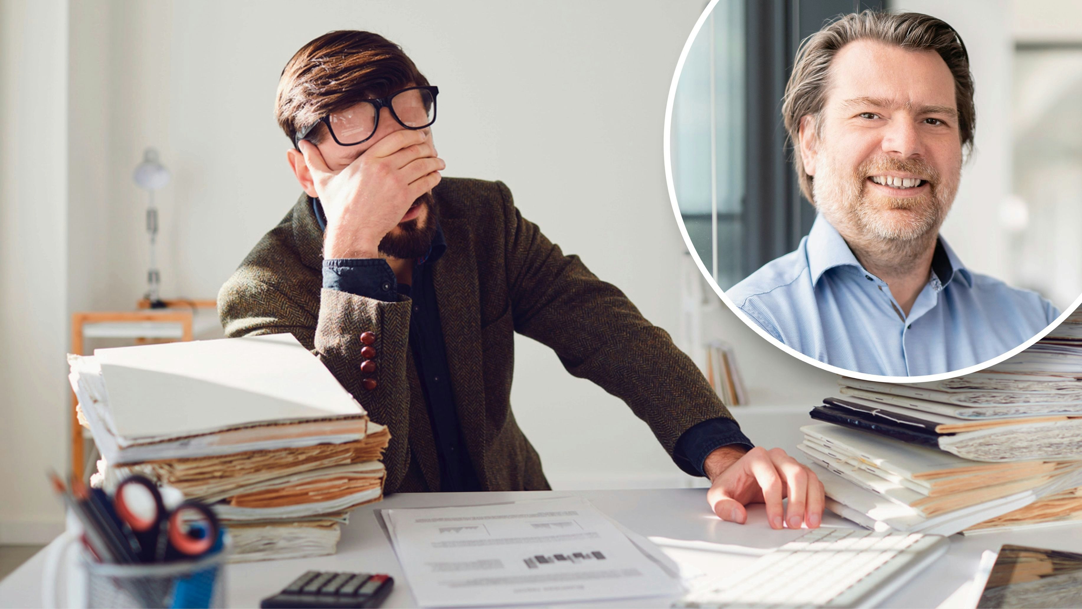 Heute.at - Der Stress! 62 Prozent (!) überlegen sogar Jobwechsel