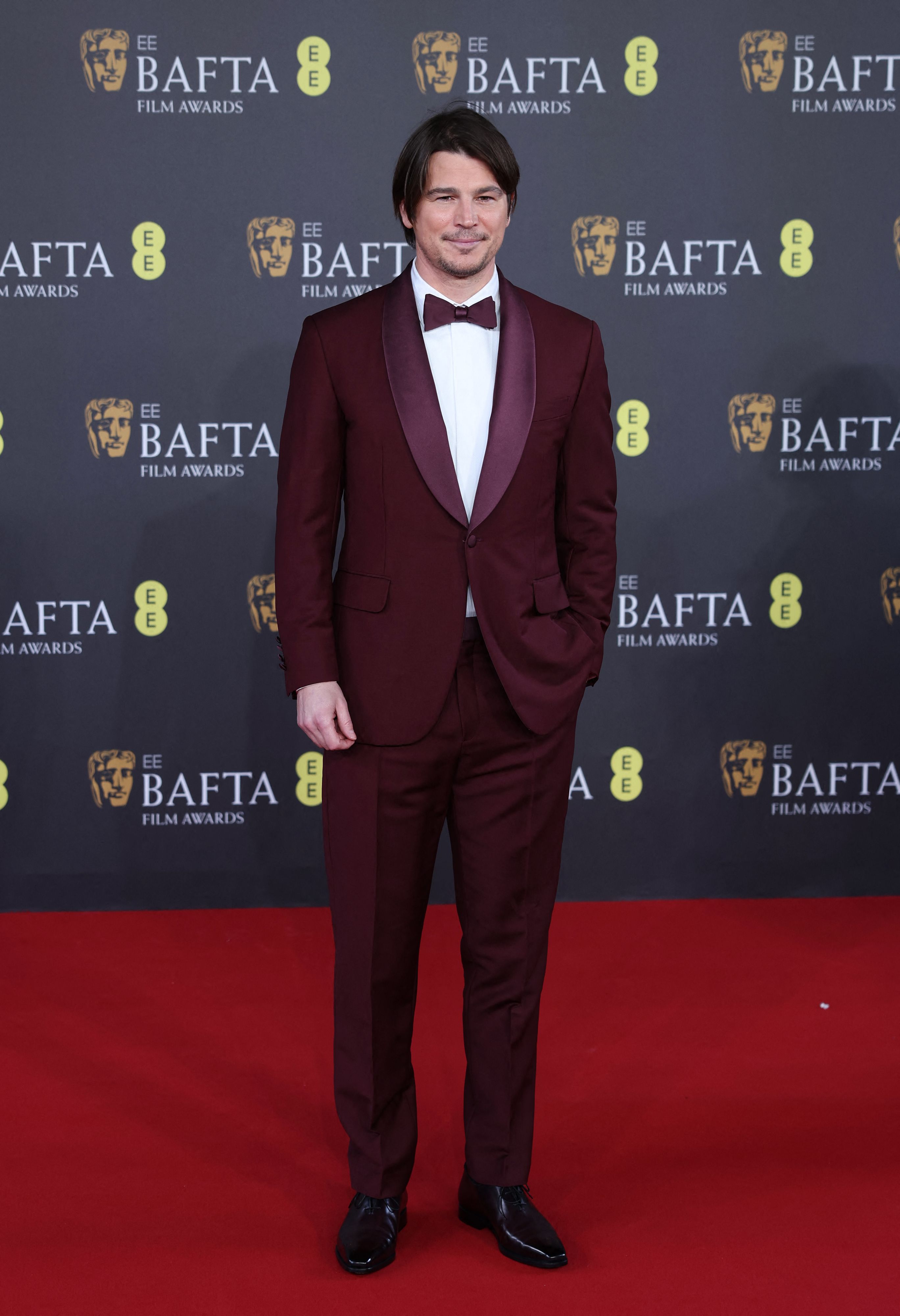 Josh Hartnett posiert bei den British Academy of Film and Television Awards (BAFTA) 2024 in der Royal Festival Hall im Southbank Centre in London.