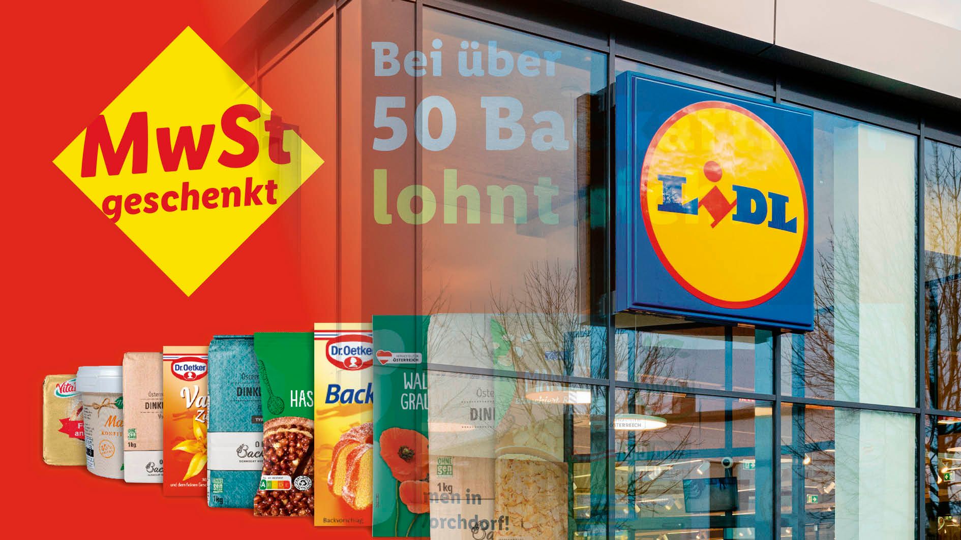 Mehr als 50 Produkte werden im Oktober um bis zu 20 Prozent günstiger.