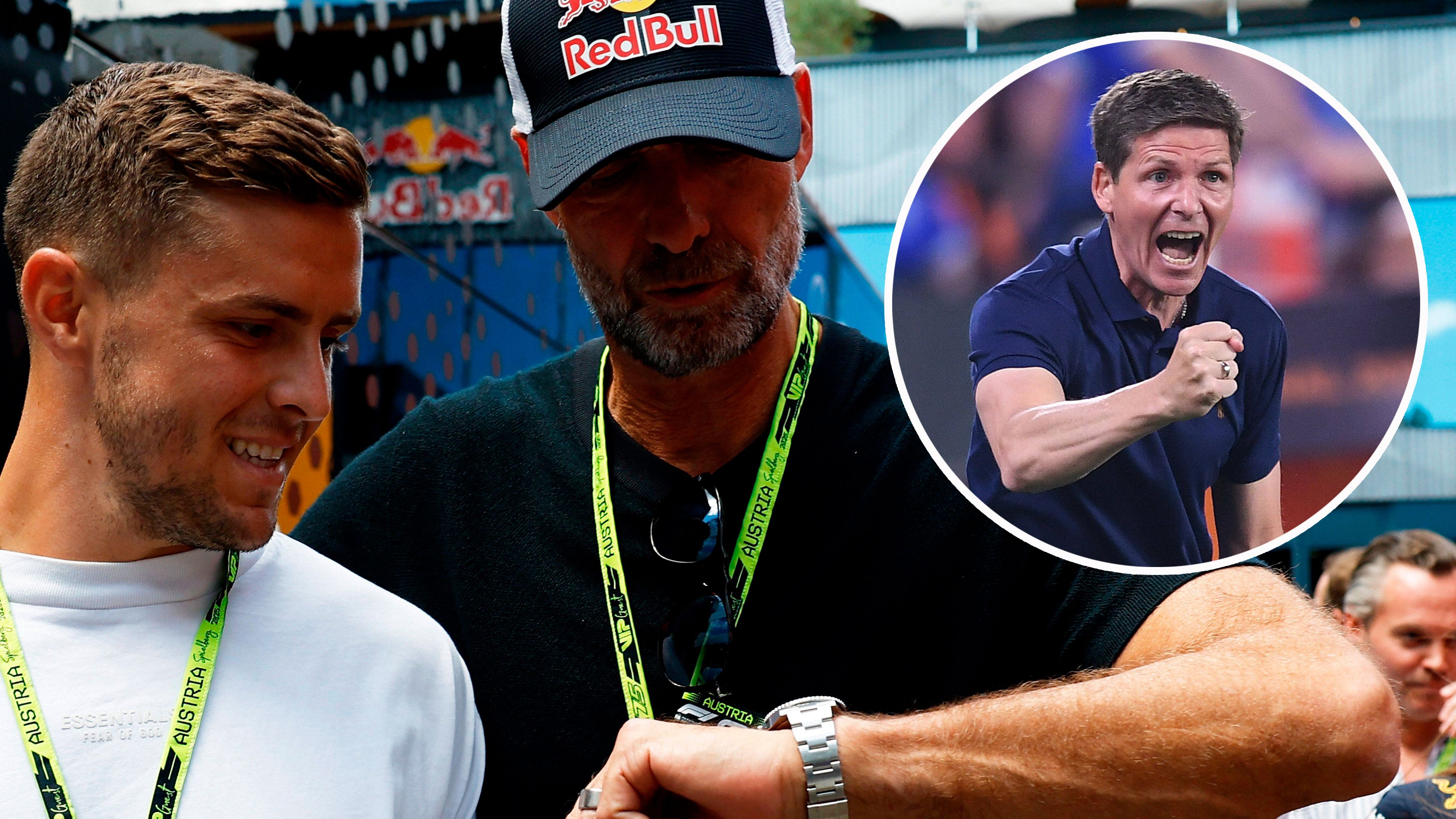 Jürgen Klopp sprach in Spielberg mit ÖFB- und Leipzig-Star Christoph Baumgartner, lobt Oliver Glasner.