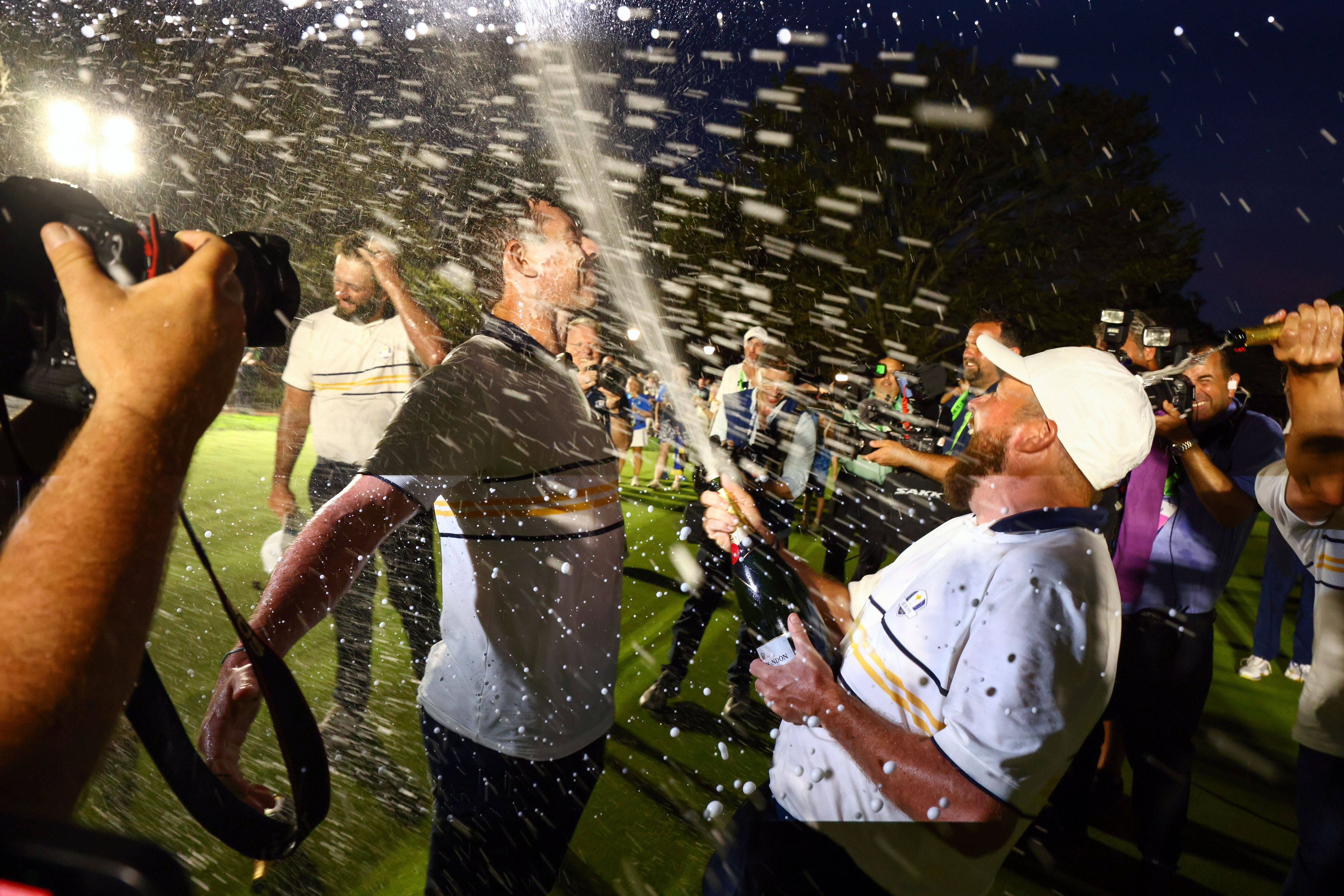 Rory McIlroy und Shane Lowry ließen es krachen.