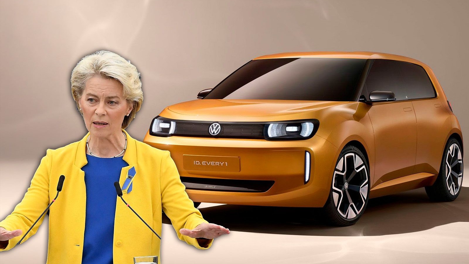 Heute.at - EU-Chefin Von der Leyen will E-Volksauto für Europa