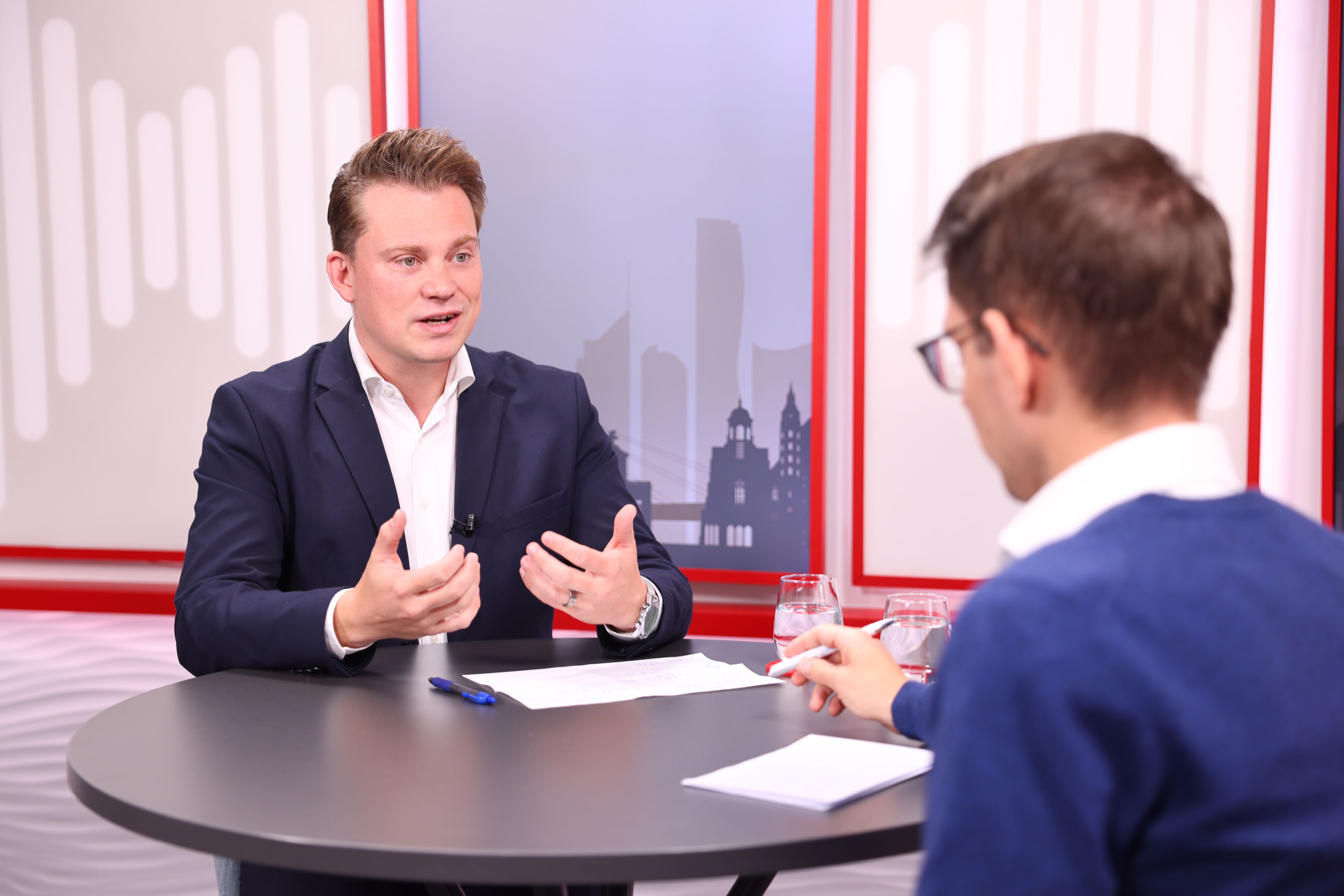 ÖVP-Shootingstar Florian Krumböck (VP) im 