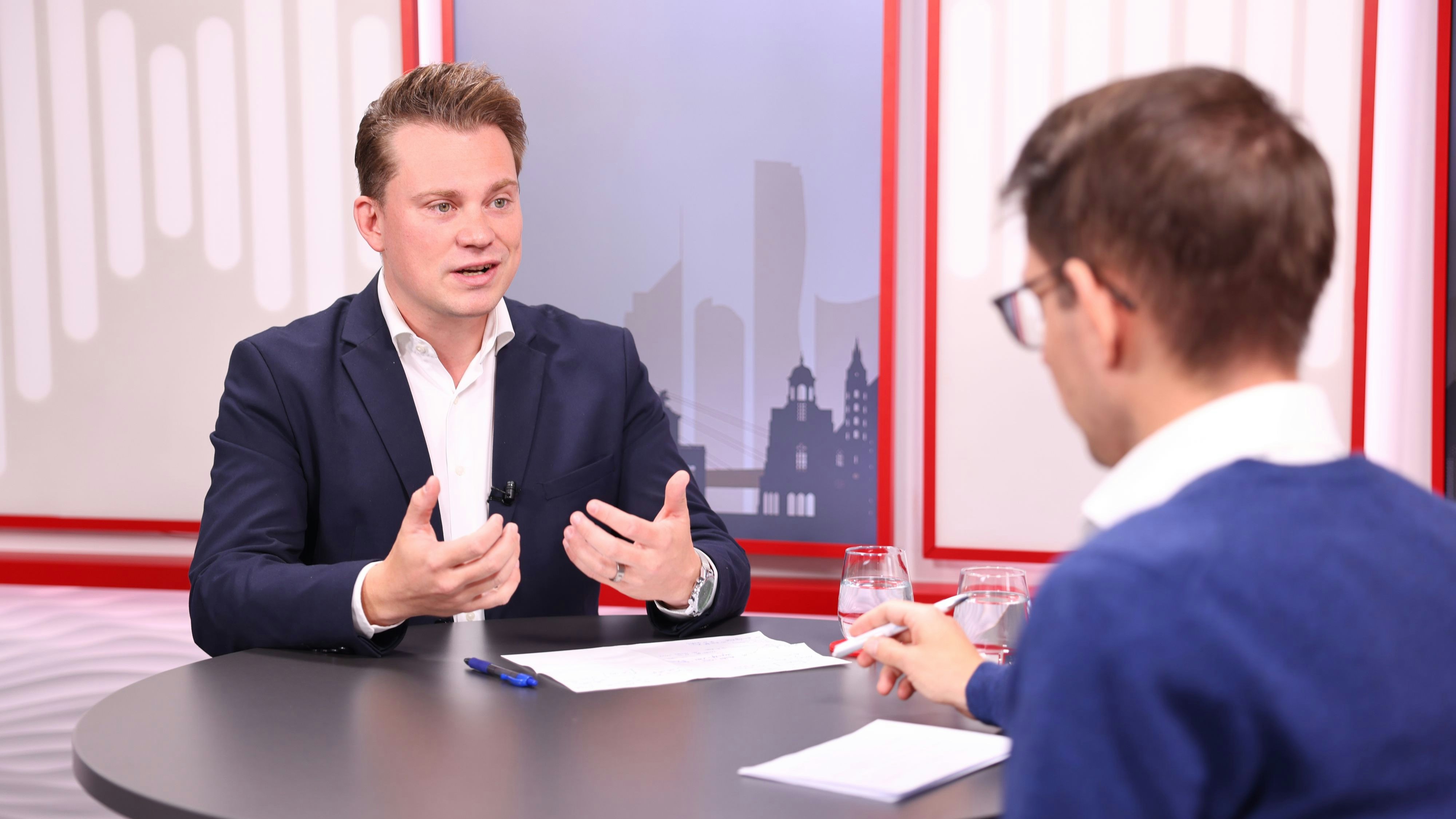 Florian Krumböck (VP) im "Heute"-Talk