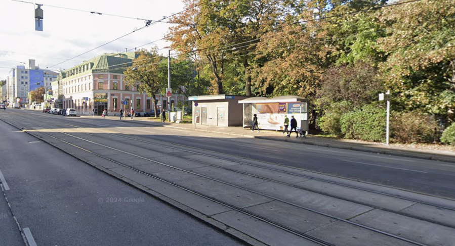 Blick auf den Arthaberplatz in Favoriten.
