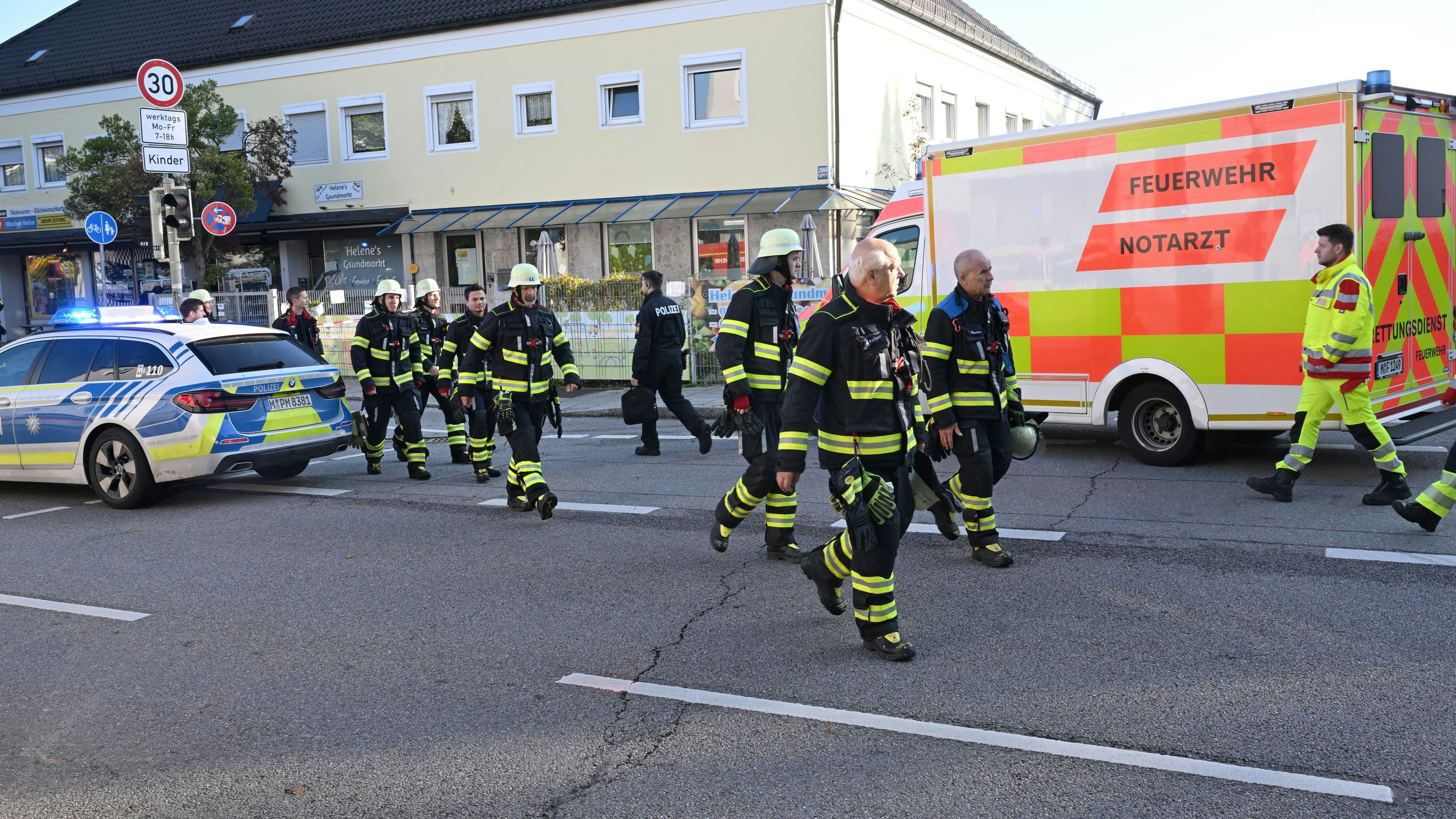 Heute.at - Anrainer über Chaos in München: Dann hat's gebrannt
