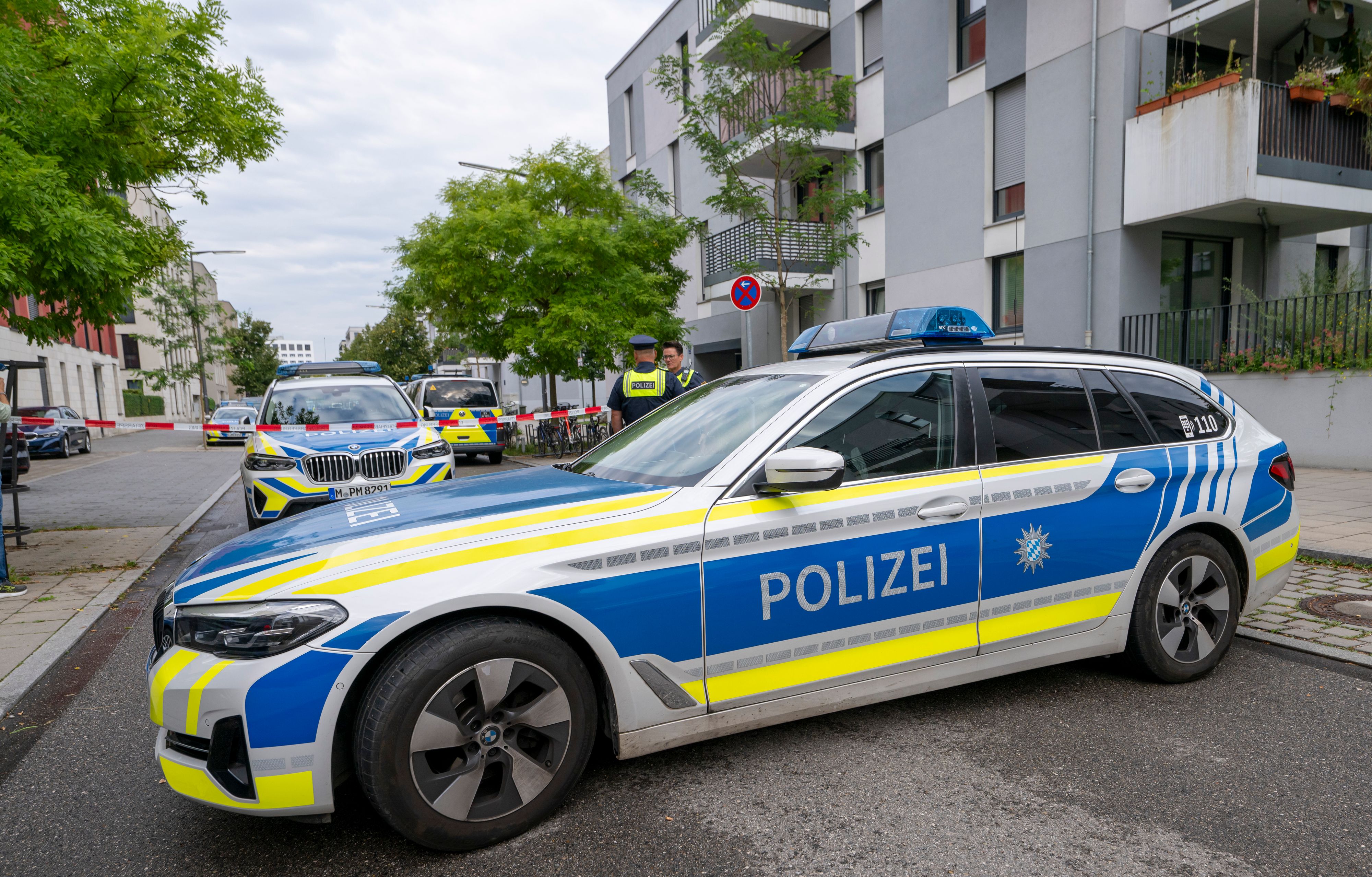 Die Polizei steht im Großeinsatz.