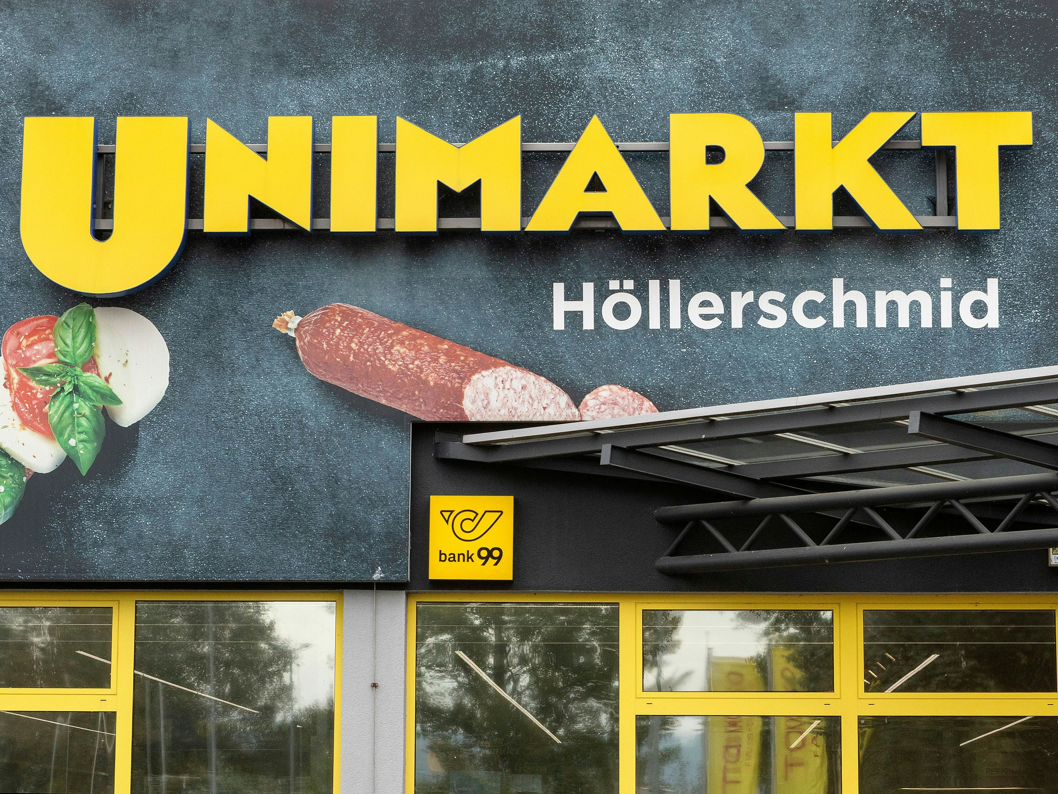 Der Unimarkt in Krems.