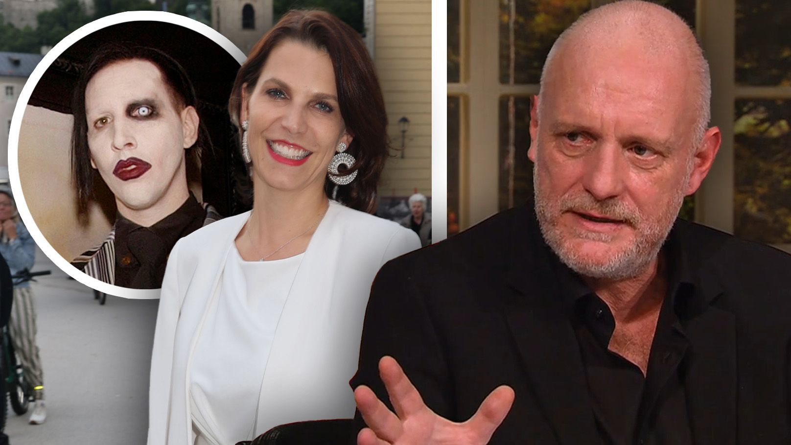 Grissemann verglich im ORF Edtstadler und Manson.