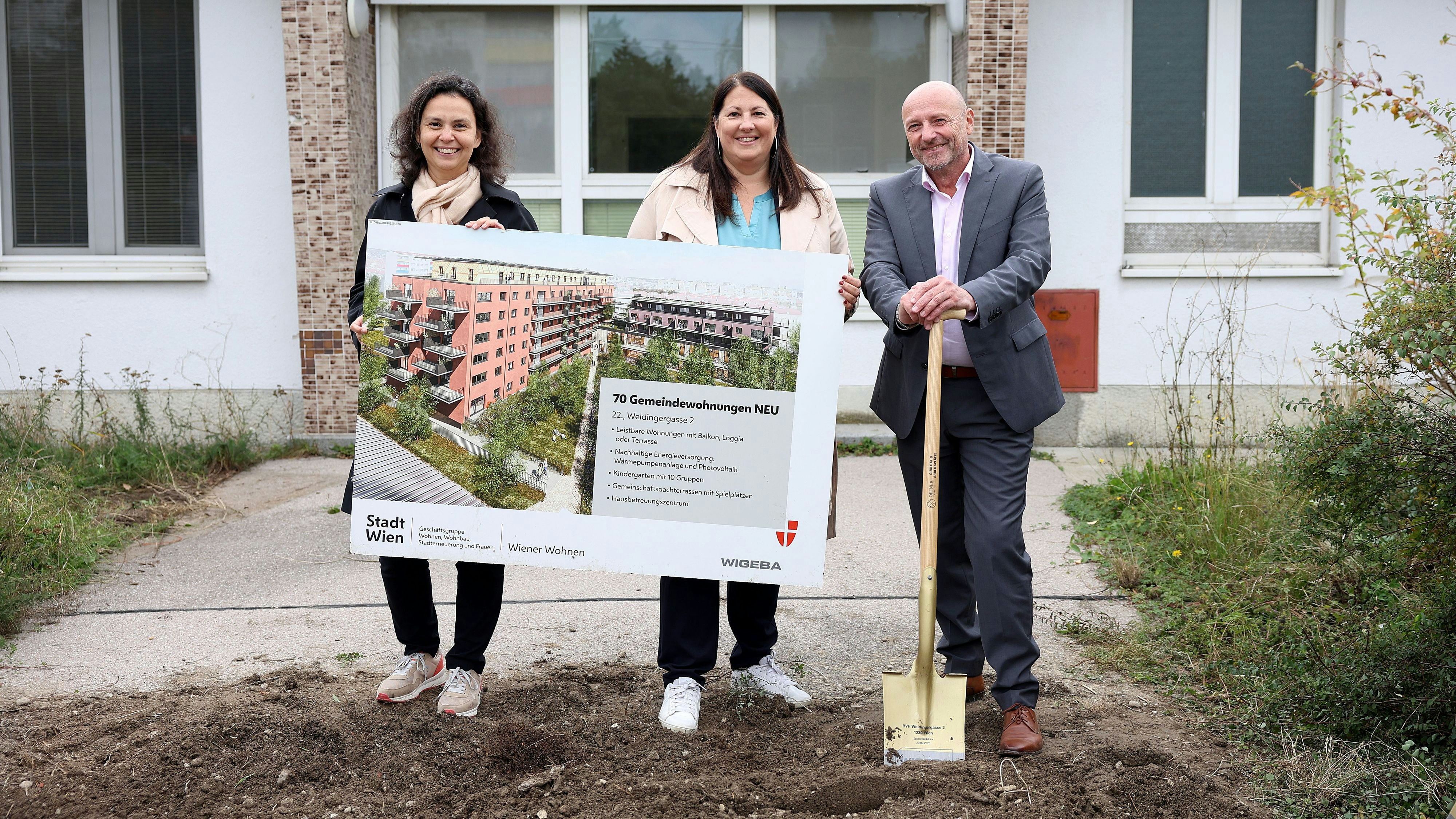 Heute.at - 70 Wohnungen – Startschuss für 25. Gemeindebau Neu
