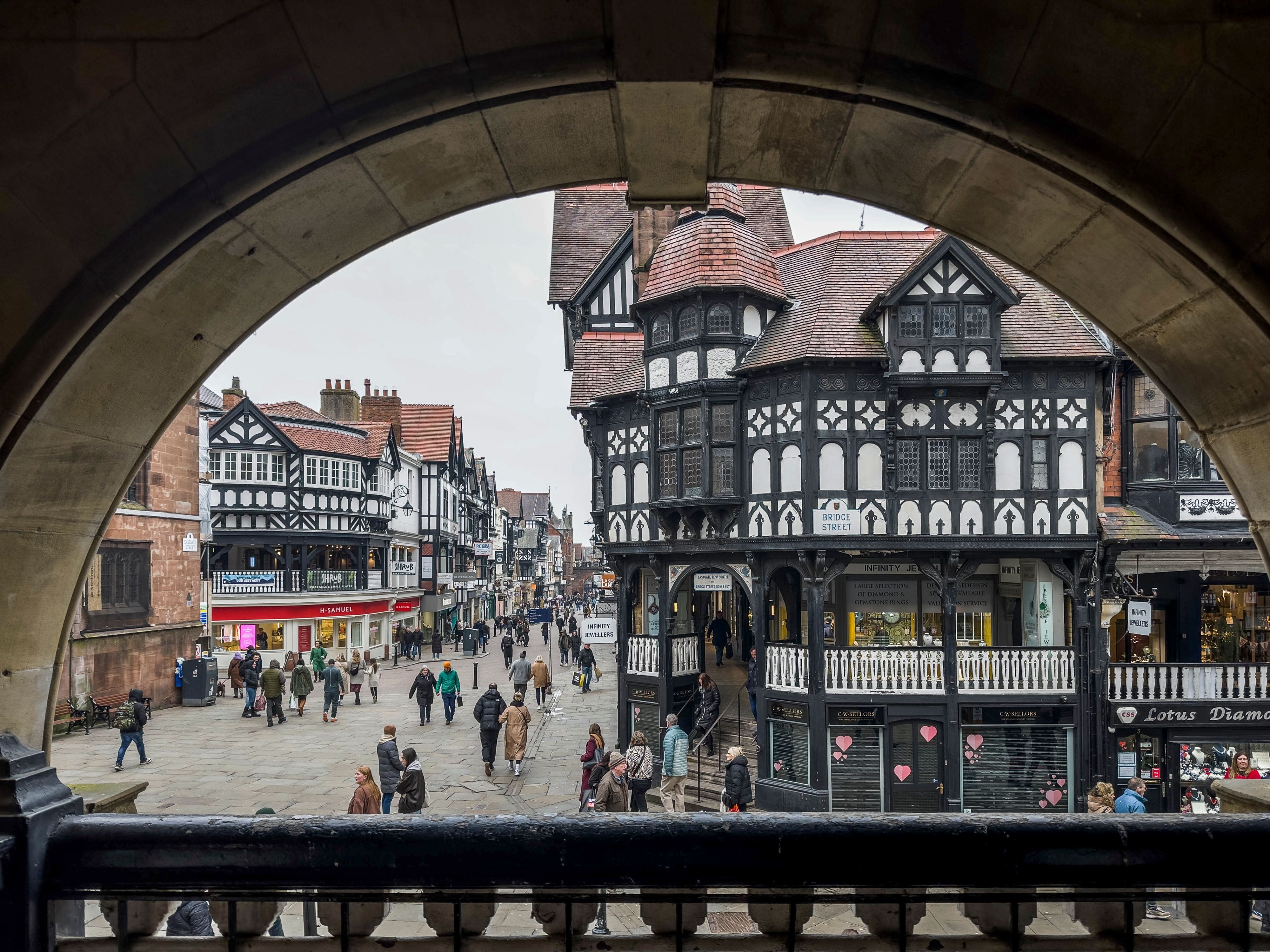 Chester ist die schönste Stadt der Welt - wenn es um den goldenen Schnitt geht.