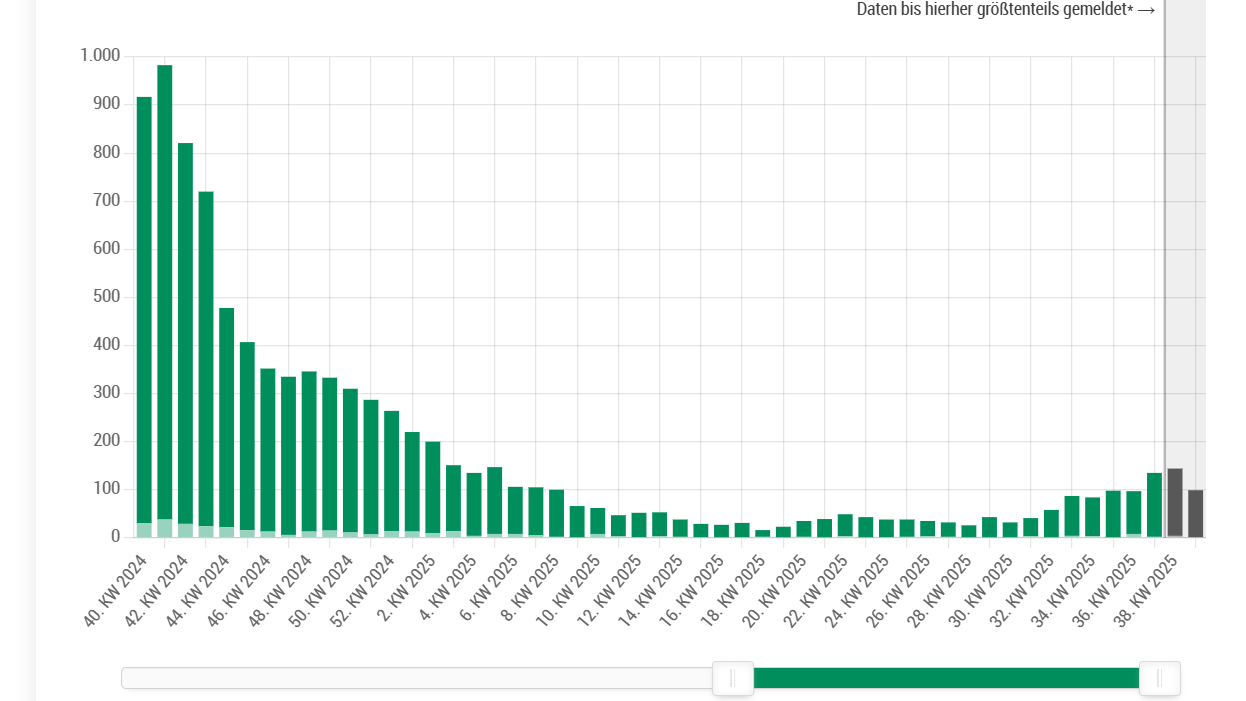 In den österreichischen Krankenanstalten werden mehr stationäre Aufnahmen verzeichnet.