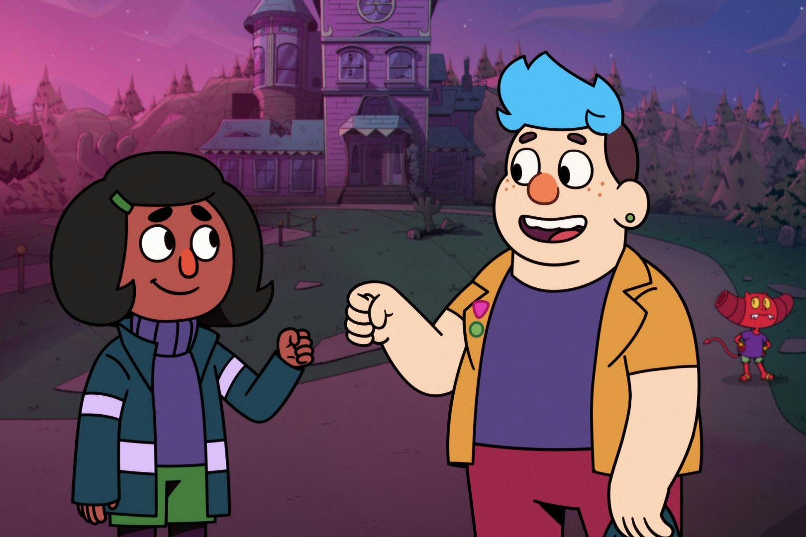 Die homosexuelle Transgender-Person Barney (r.) und seine bisexuelle Freundin Norma: "Dead End: Paranormal Park" ist von Netflix für Kinder ab 7 freigegeben – zu früh?