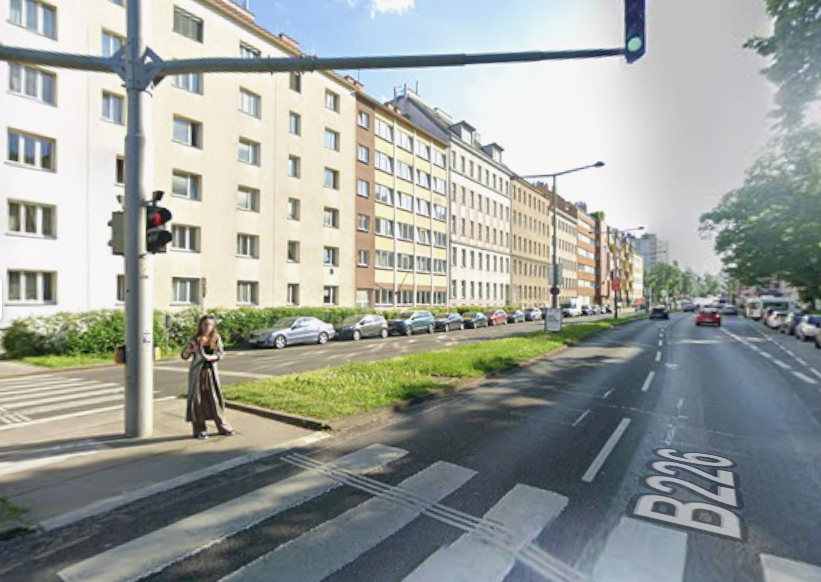 Der Vorfall ereignete sich auf der Adalbert-Stifter-Straße.