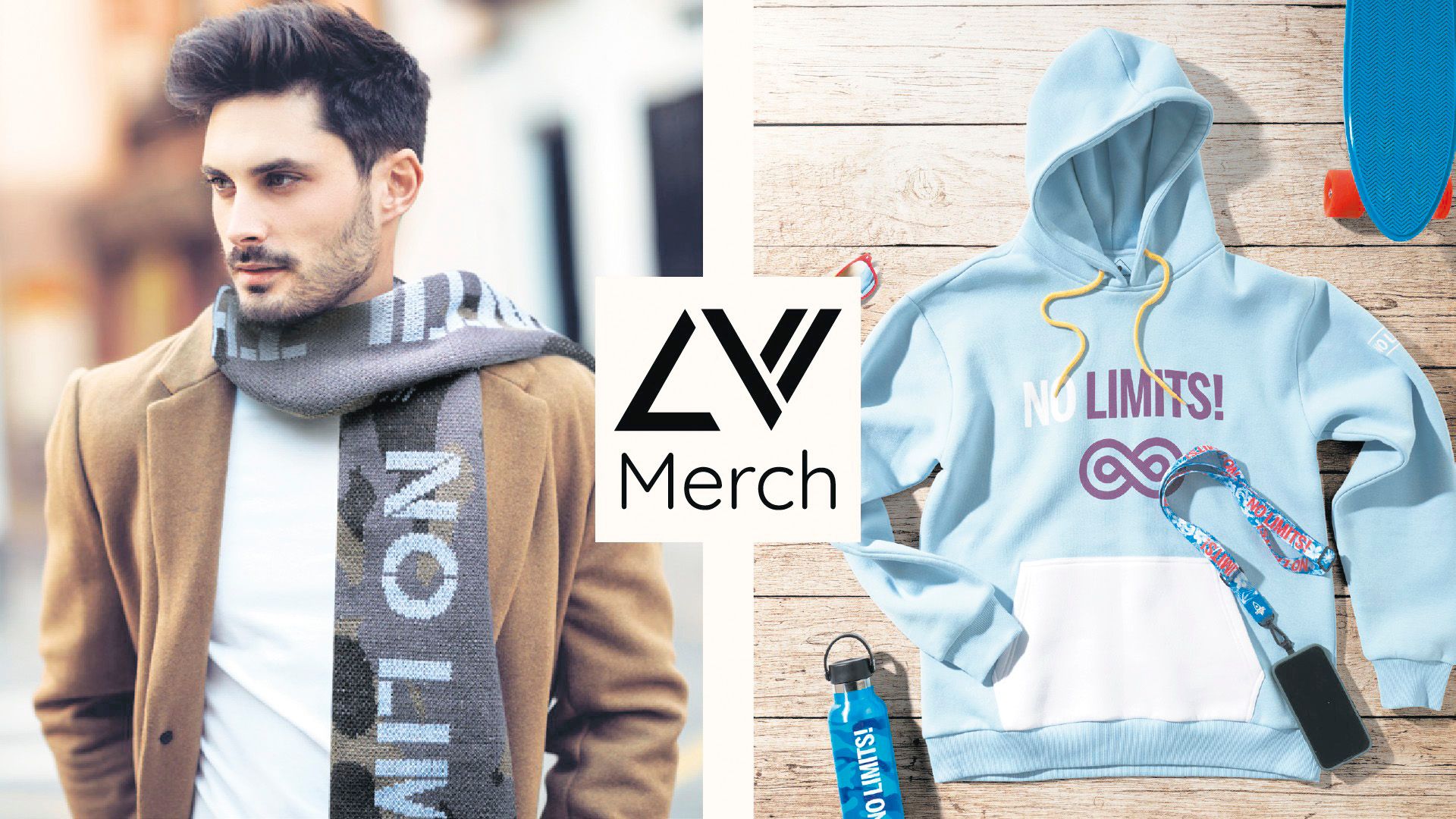 Die Firma LV Merch hat für jeden Anlass die passende Idee parat - von Hoodie bis Schoko.