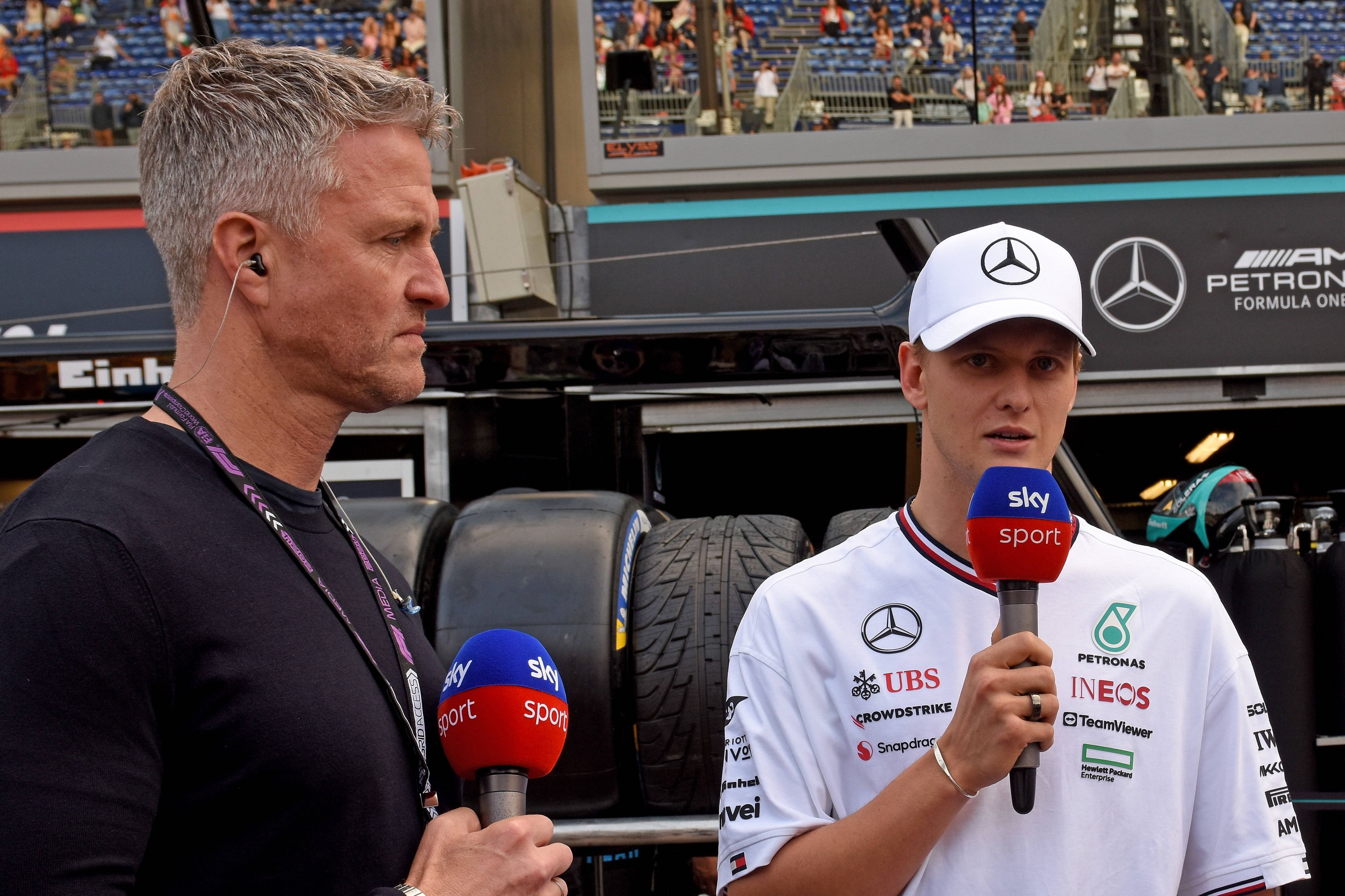 Ralf und Mick Schumacher.