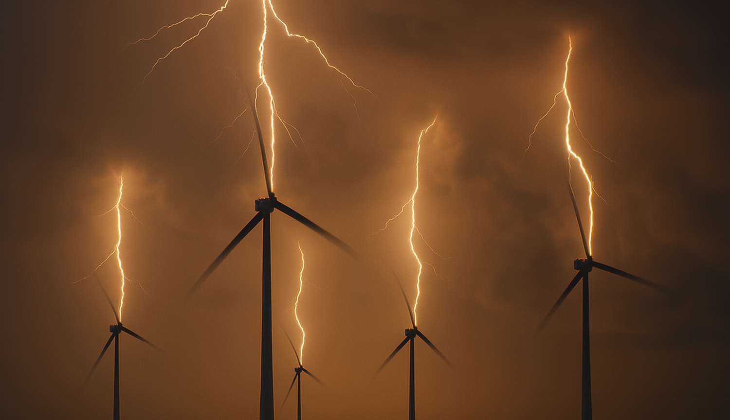 Heute.at - Brandgefährlich – Aufwärtsblitze bedrohen Windräder