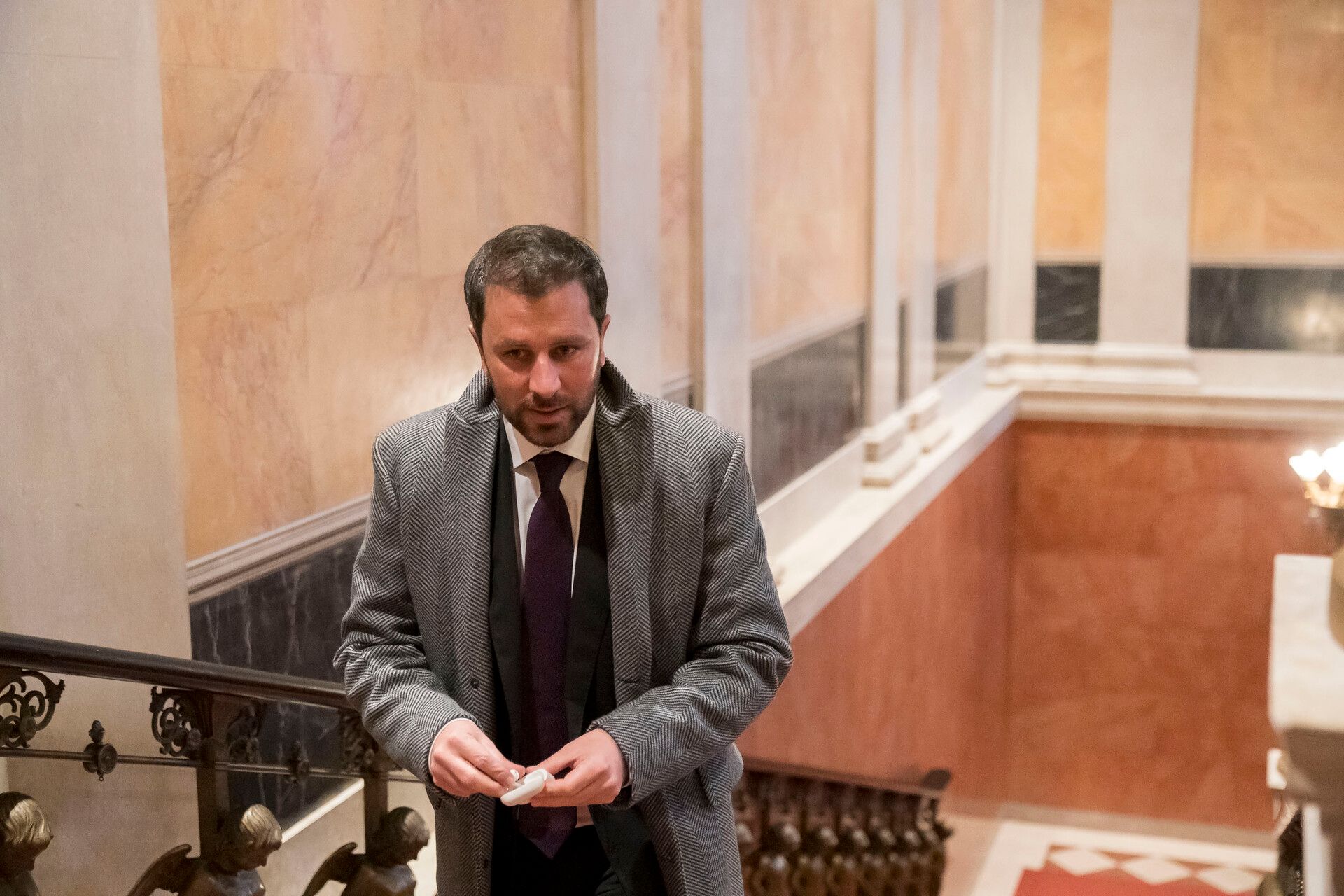 Georg Dornauer - hier auf einem Archivfoto aus dem Parlament.