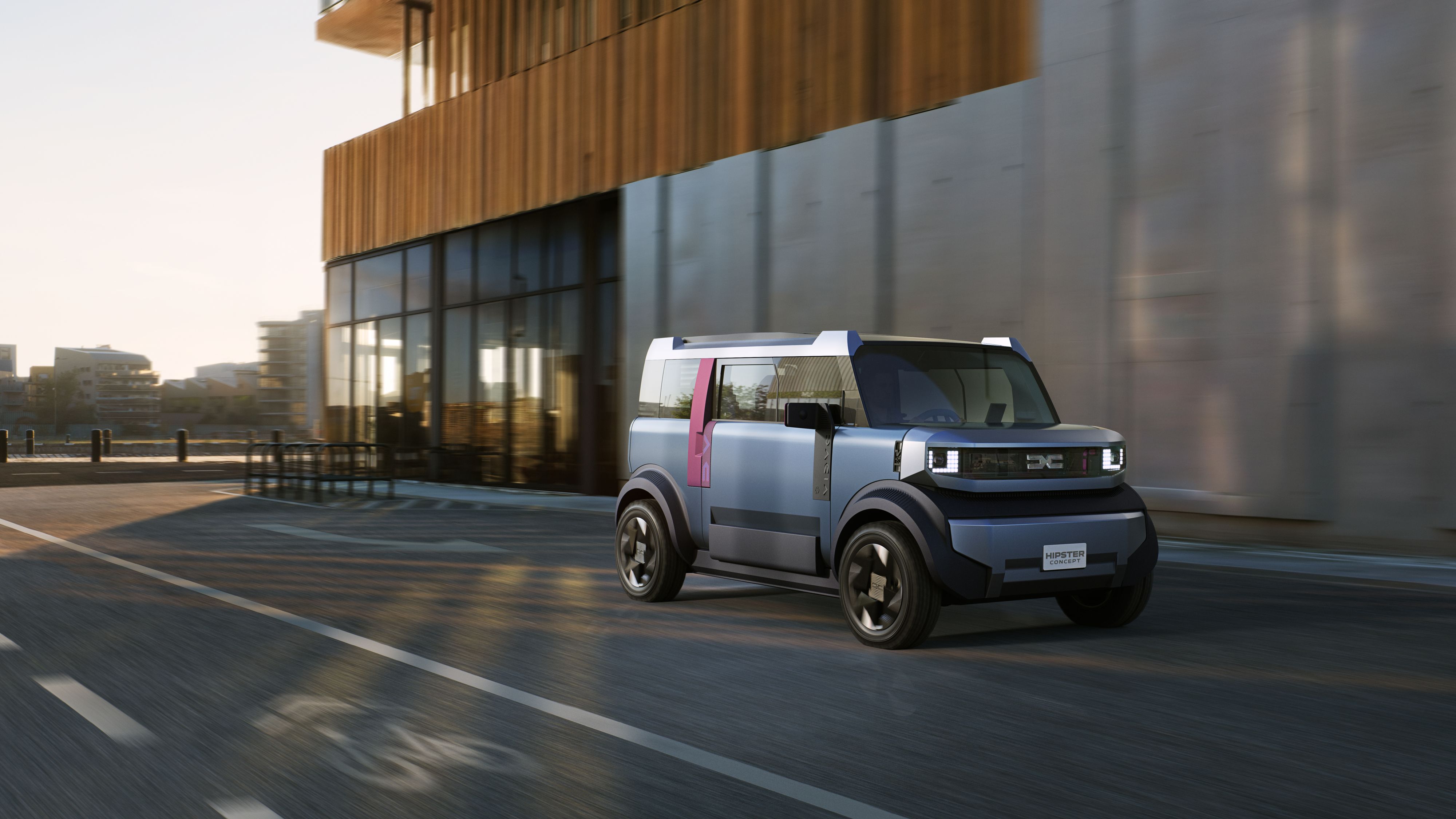 Dacia Hipster Concept: das E-Volks-Auto für jedermann.