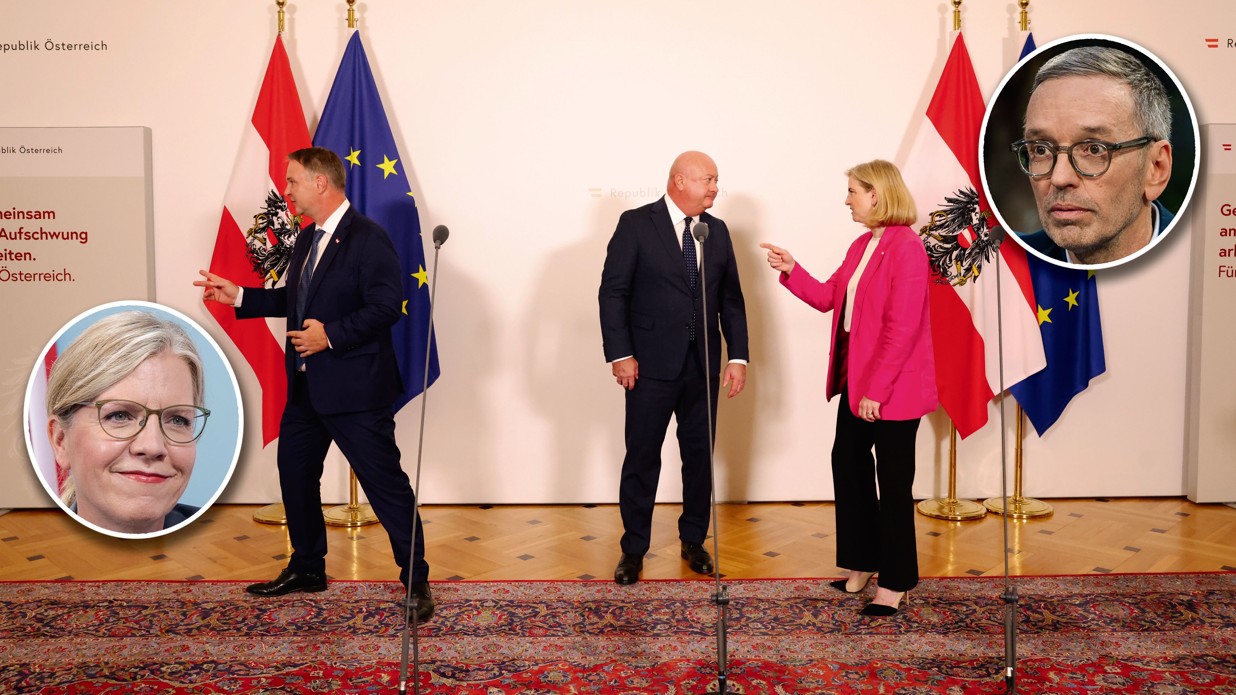 Woher kommen wir und wohin gehen wir – die Regierung in der Doppelmühle von FPÖ und Grünen.