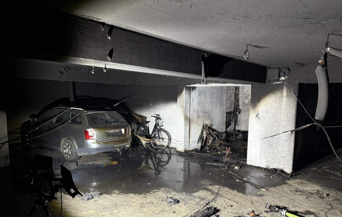 Die Feuerwehr konnte den Brand rasch löschen.