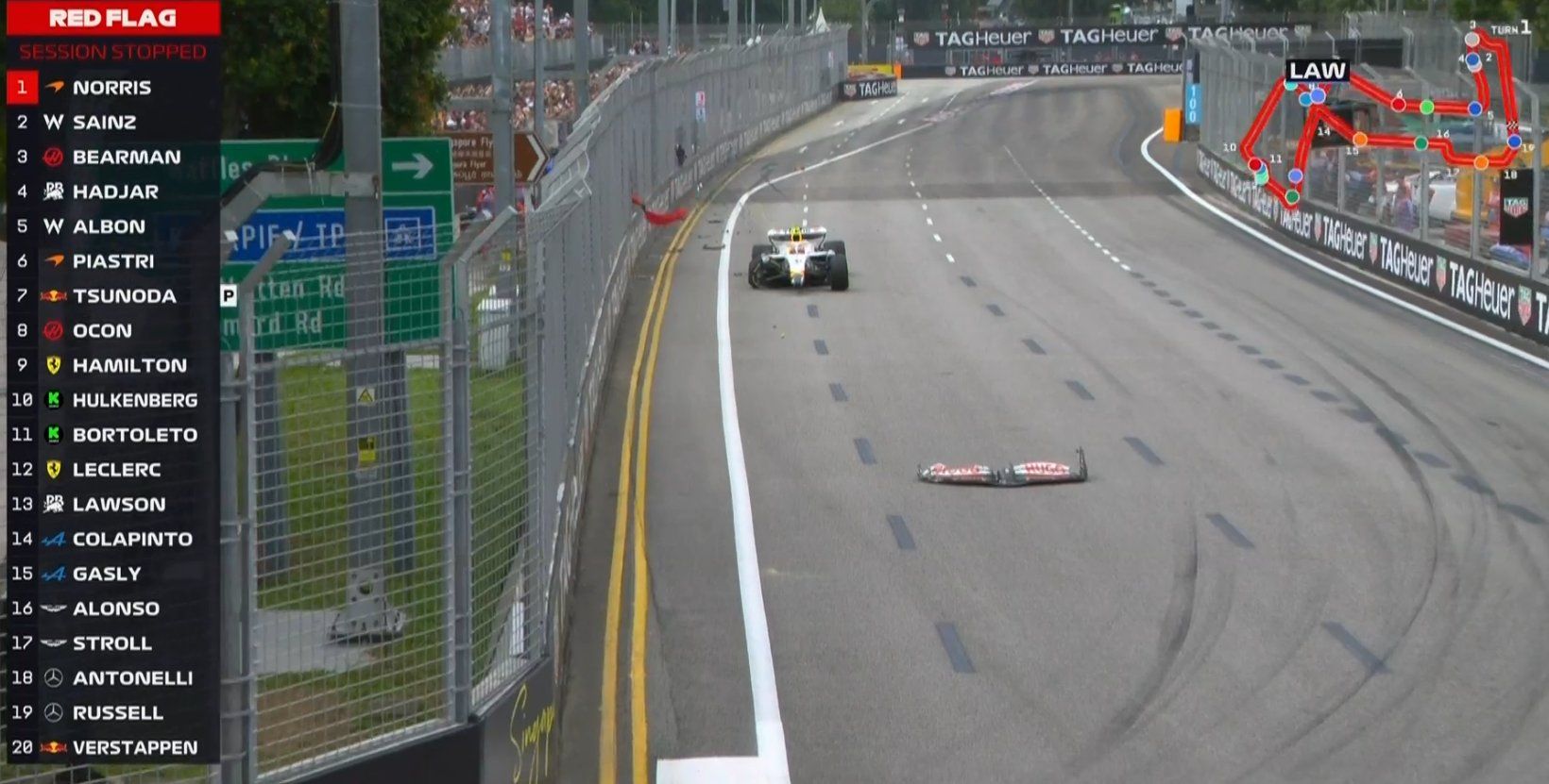 Formel-1-PIlot Liam Lawson. 