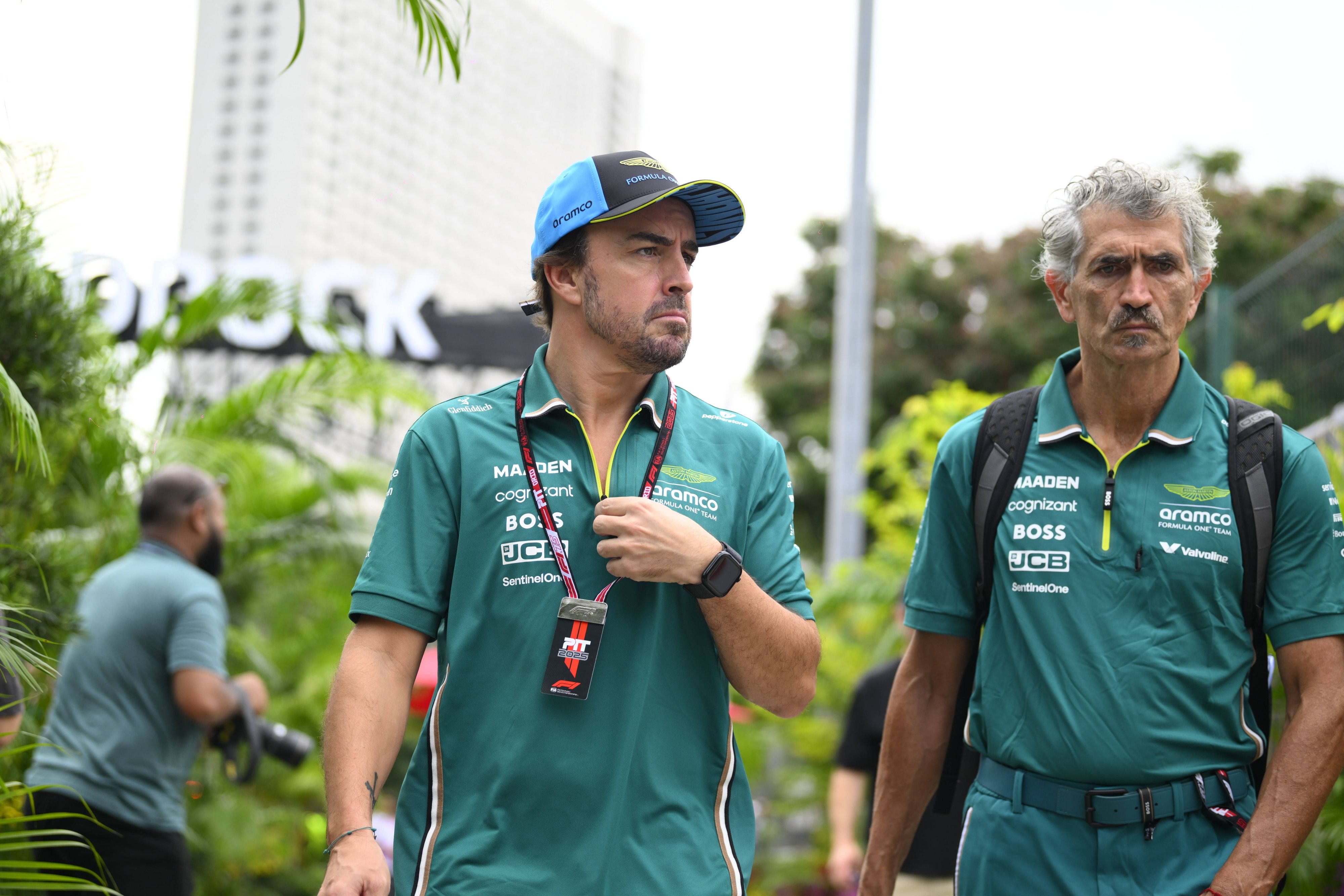 Fernando Alosno in Singapur. 