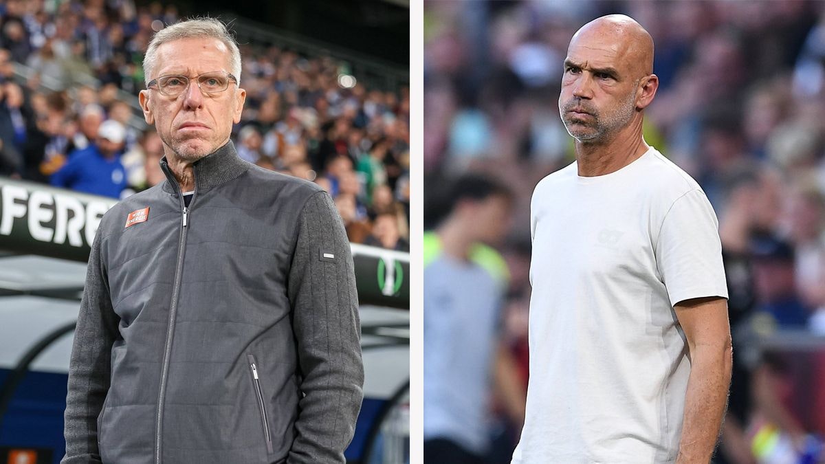 Peter Stöger und Thomas Letsch.