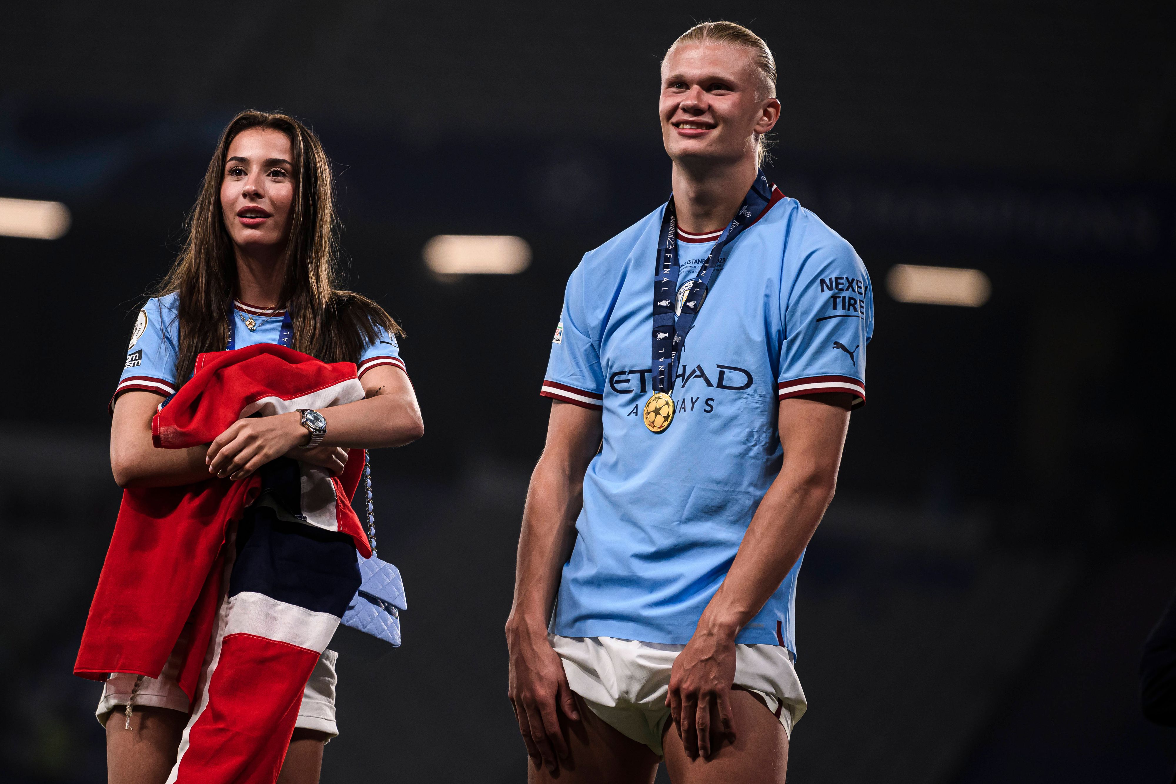 Erling Haaland und Freundin Isabel Haugseng Johansen