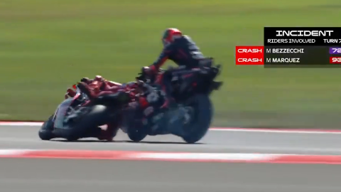 Heute.at - Schlimmer Crash! Sorge um MotoGP-Weltmeister Marquez