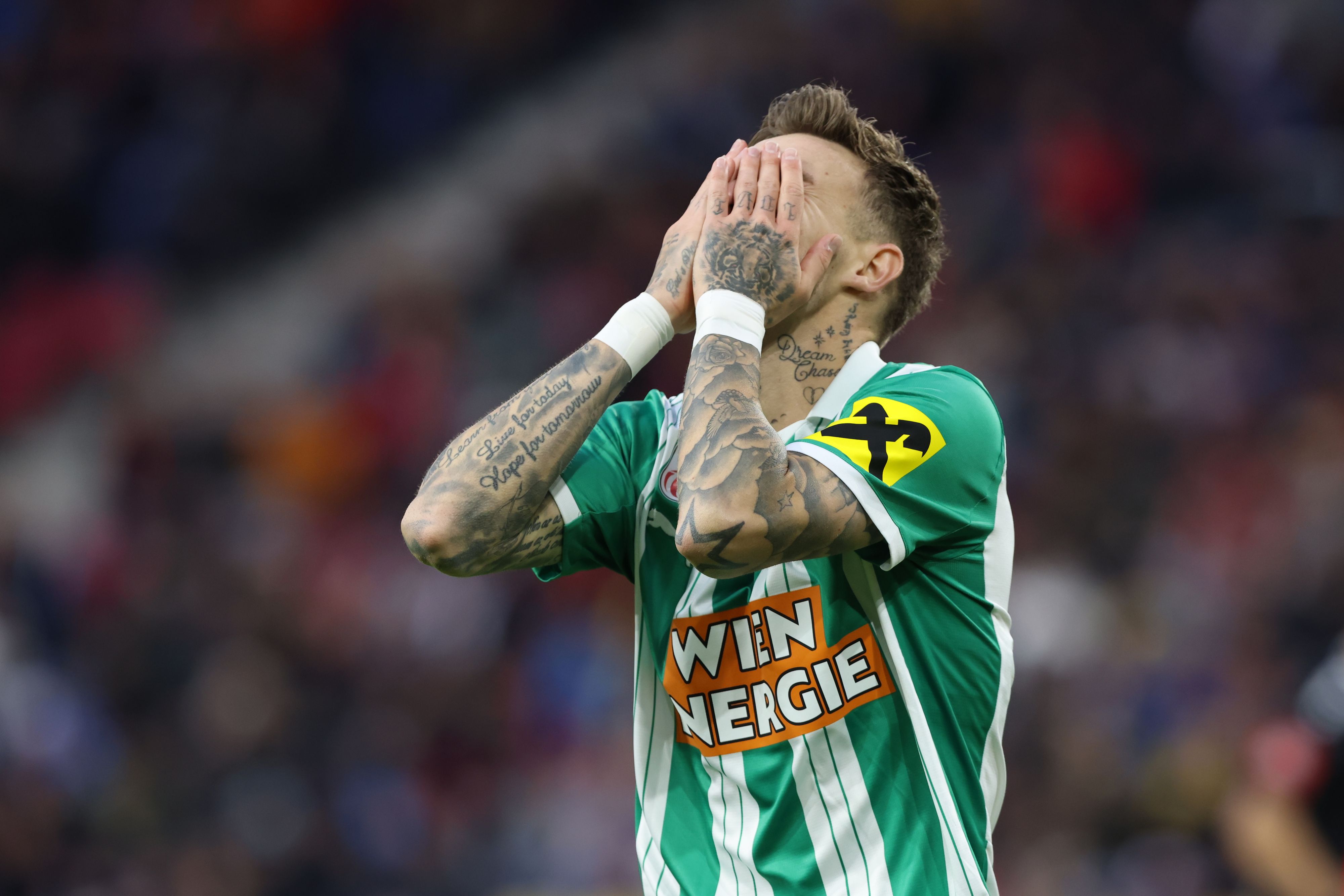 Rapid-Verteidiger Bendeguz Bolla war sinnbildlich für den missglückten Nachmittag der Hütteldorfer.