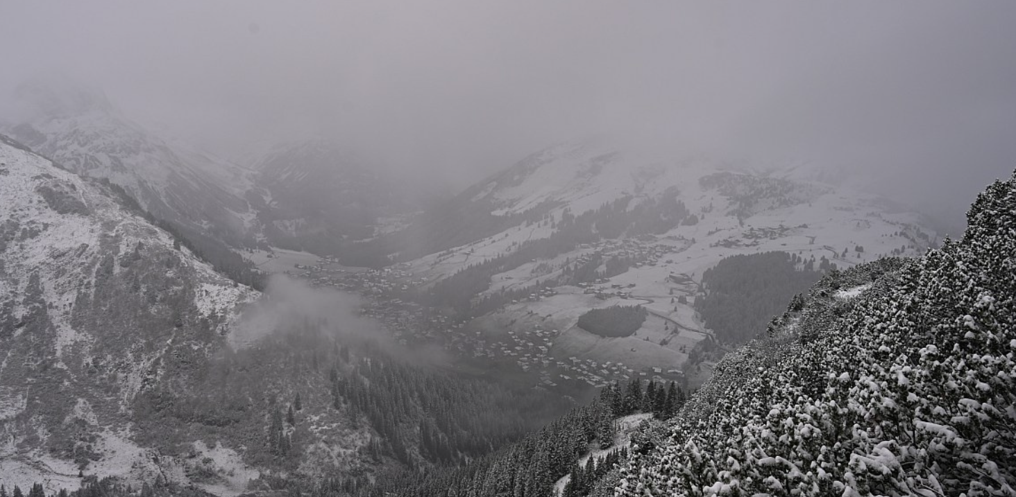 Österreich durfte sich am Ende dieser Woche über Neuschnee freuen.