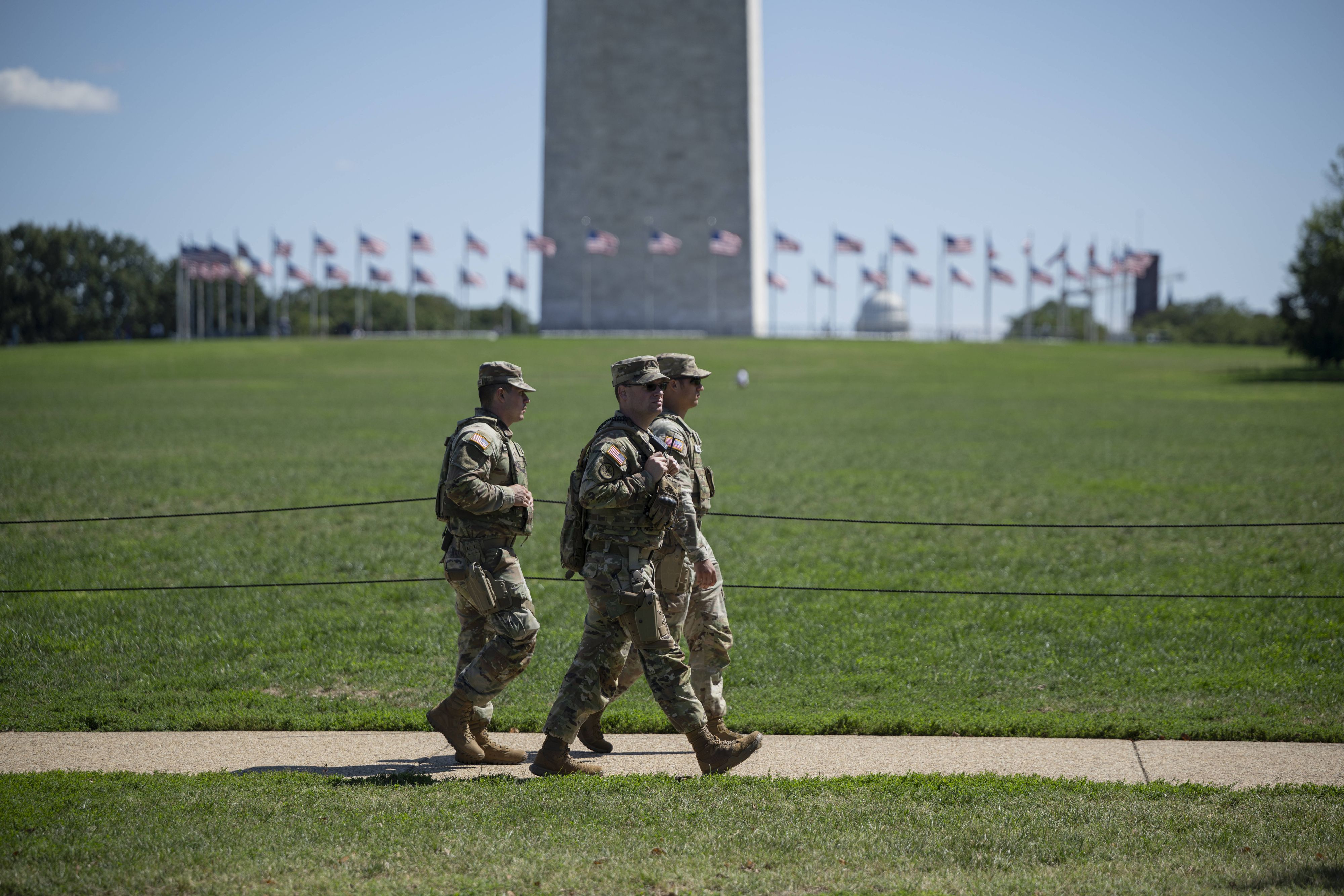 Auch nach Washington D.C. hatte Trump bereits Nationalgardisten gesandt.