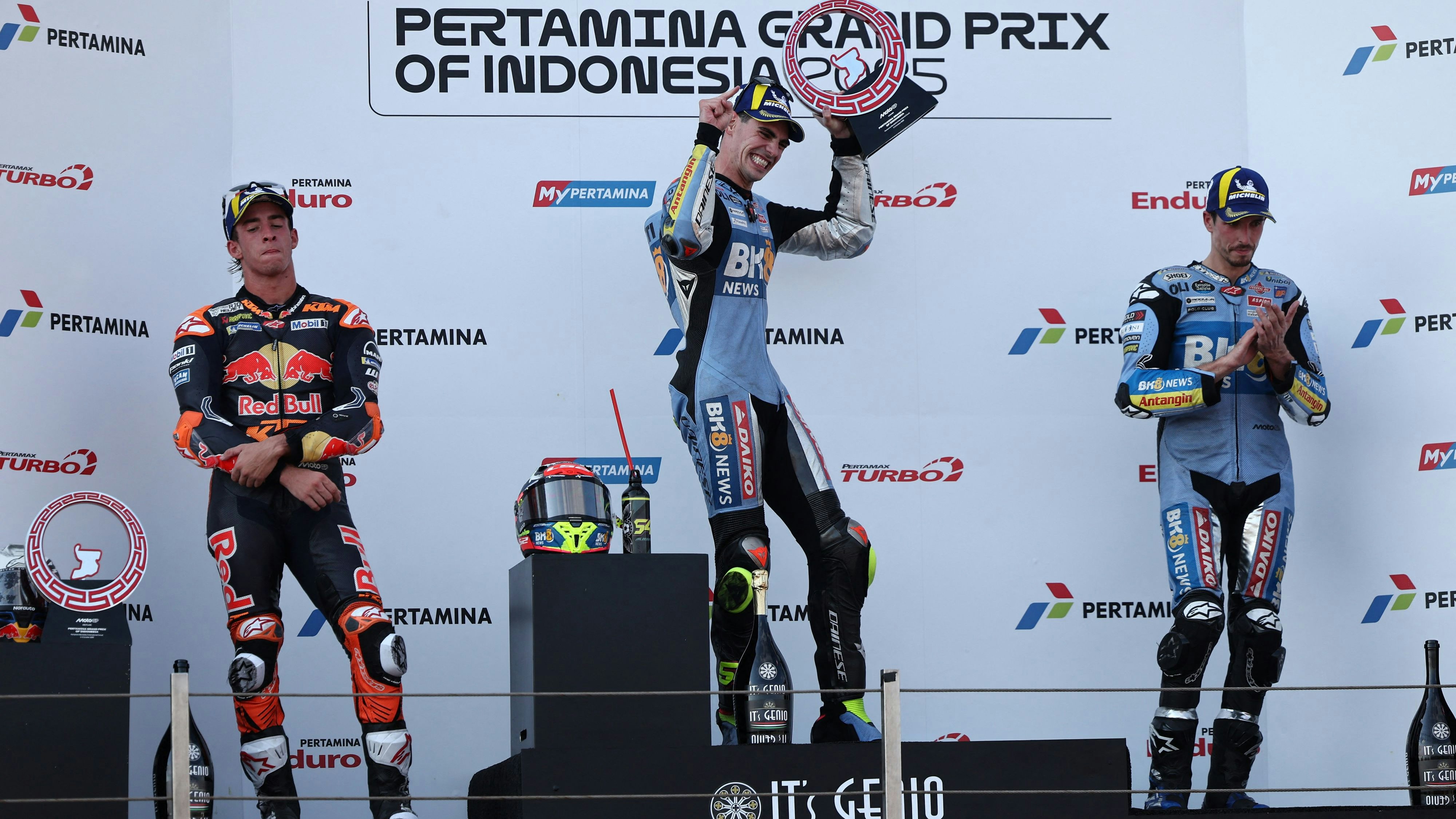 Heute.at - Sensations-Sieger weint nach MotoGP-Triumph