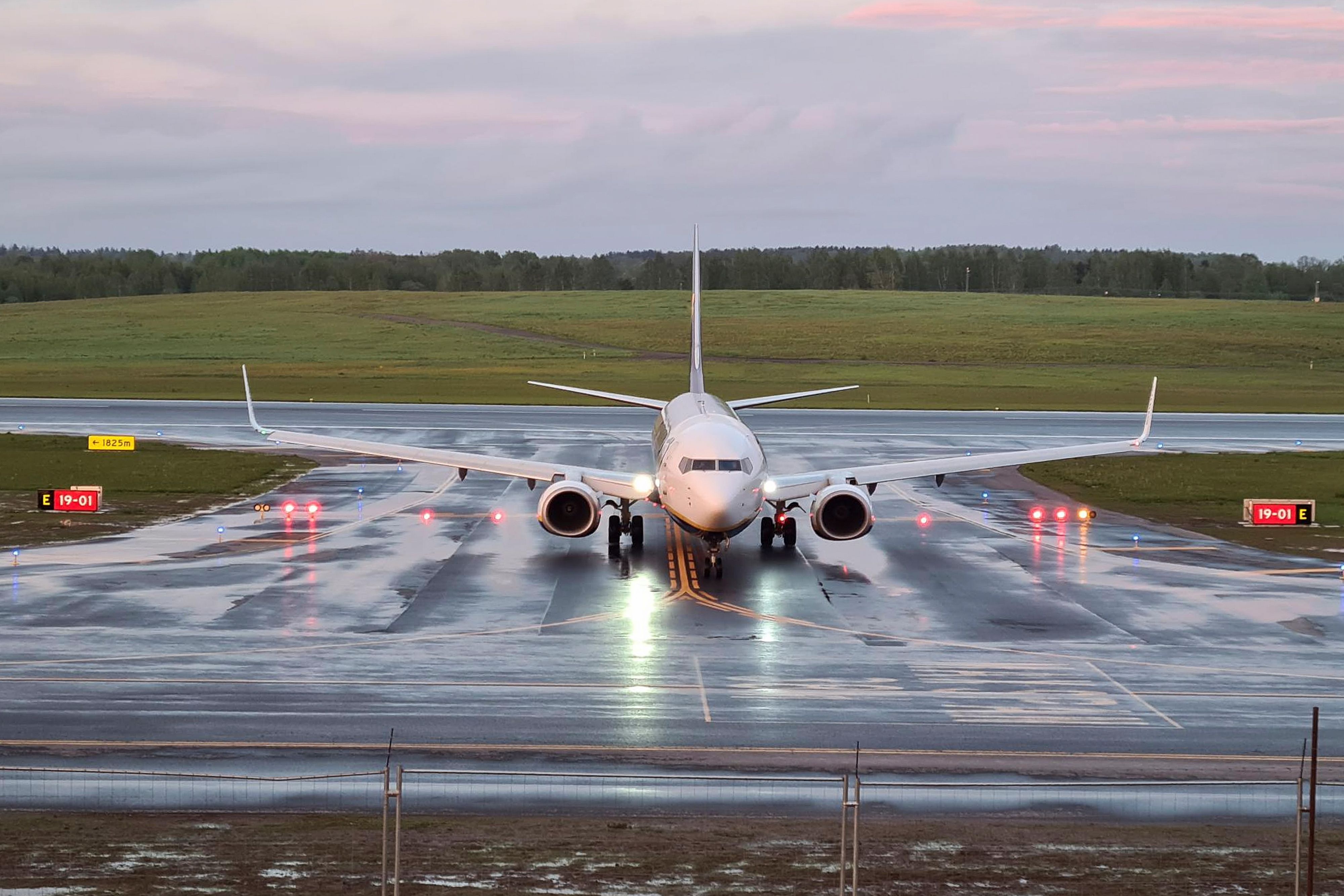 Der Luftverkehr am Flughafen in Vilnius ist gestört. (Archivbild)