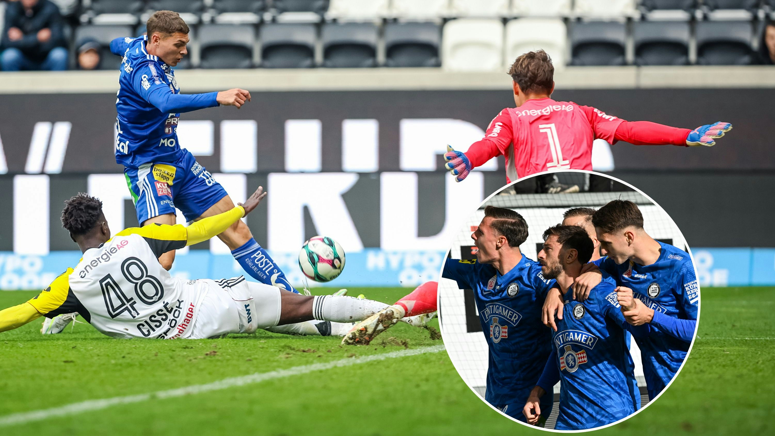 Heute.at - LASK kommt nach 0:3 zurück, Sturm an der Spitze