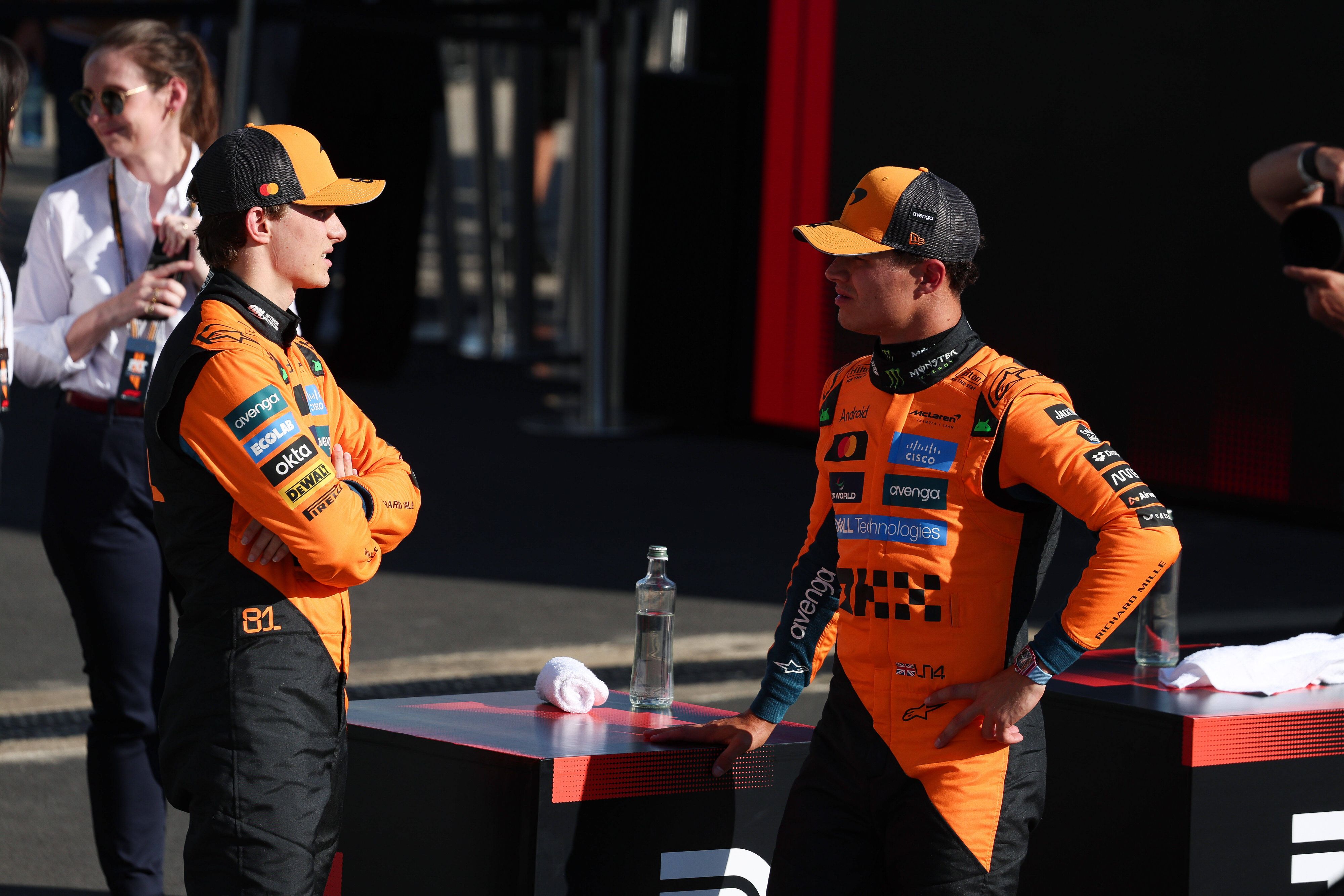 Oscar Piastri und Lando Norris.
