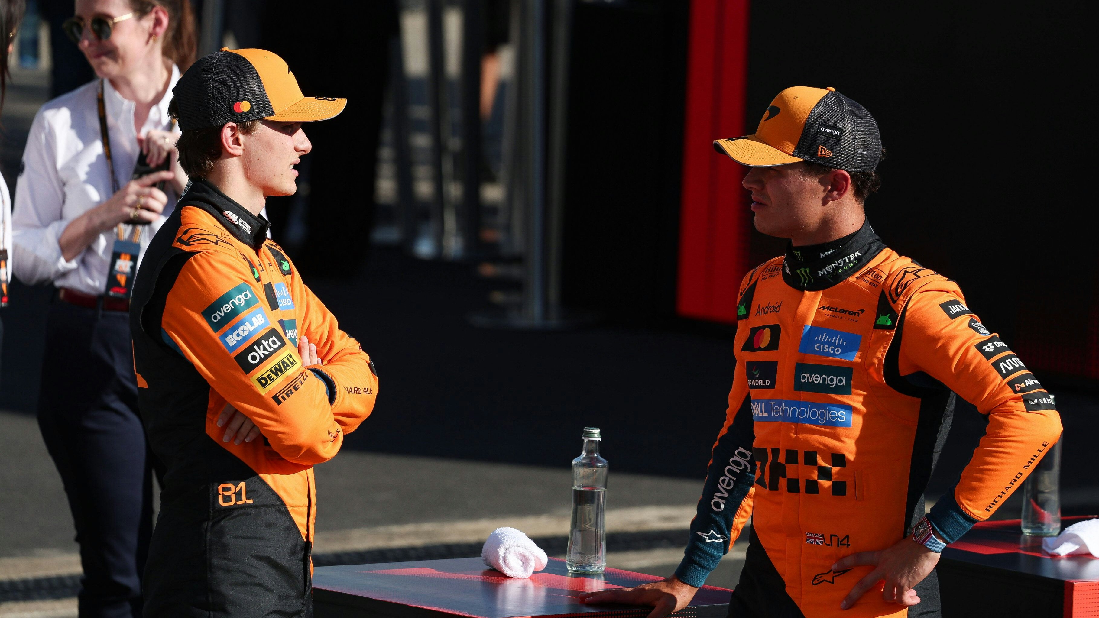 Oscar Piastri und Lando Norris.