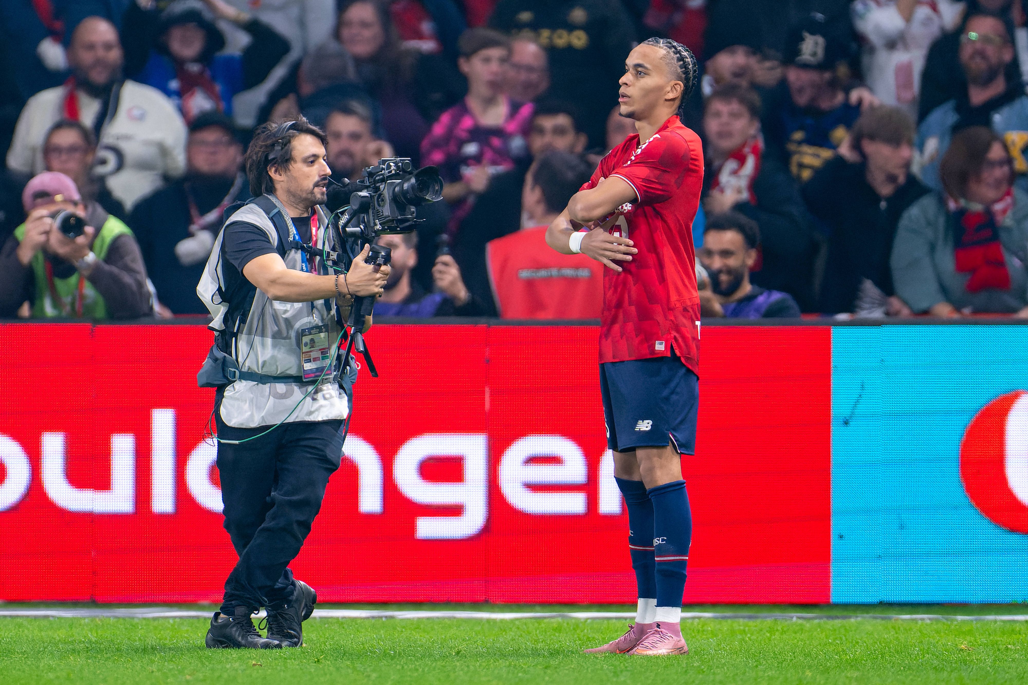 Mbappe jubelt über das späte 1:1.