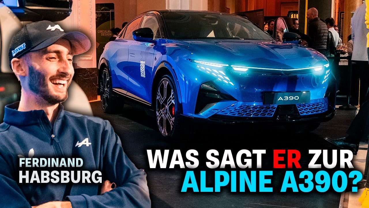 Heute.at - Ferdinand Habsburg zeigt uns die neue Alpine A390