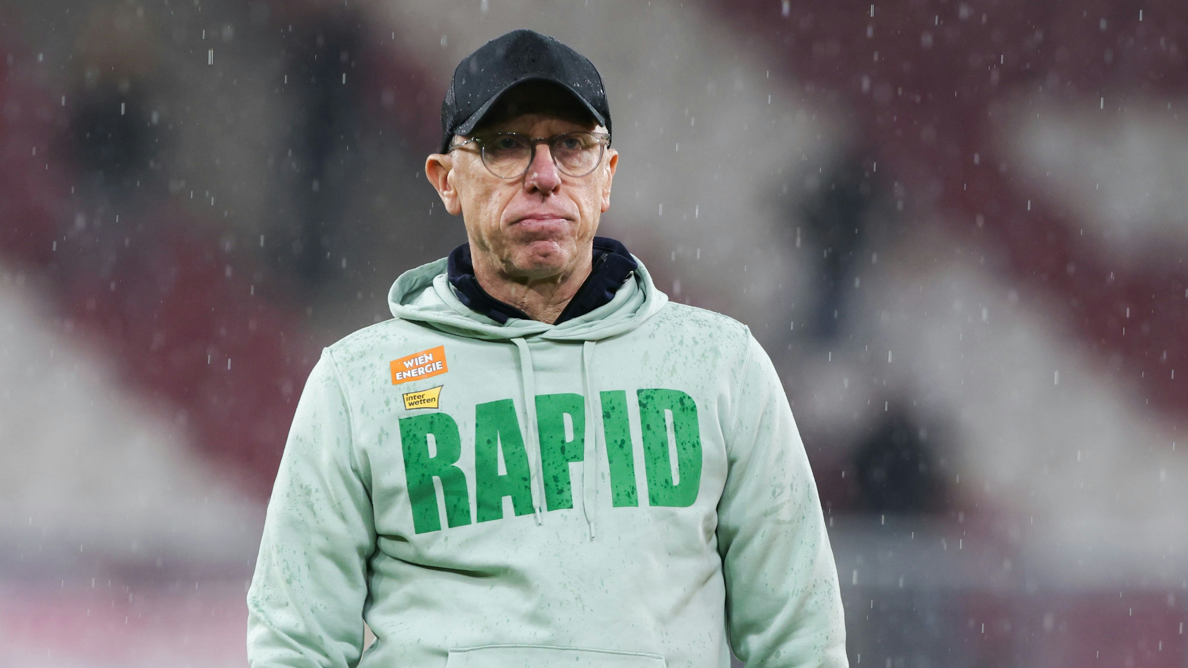 Heute.at - Rapid-Coach Stöger: Will Offensivleute nicht zerlegen