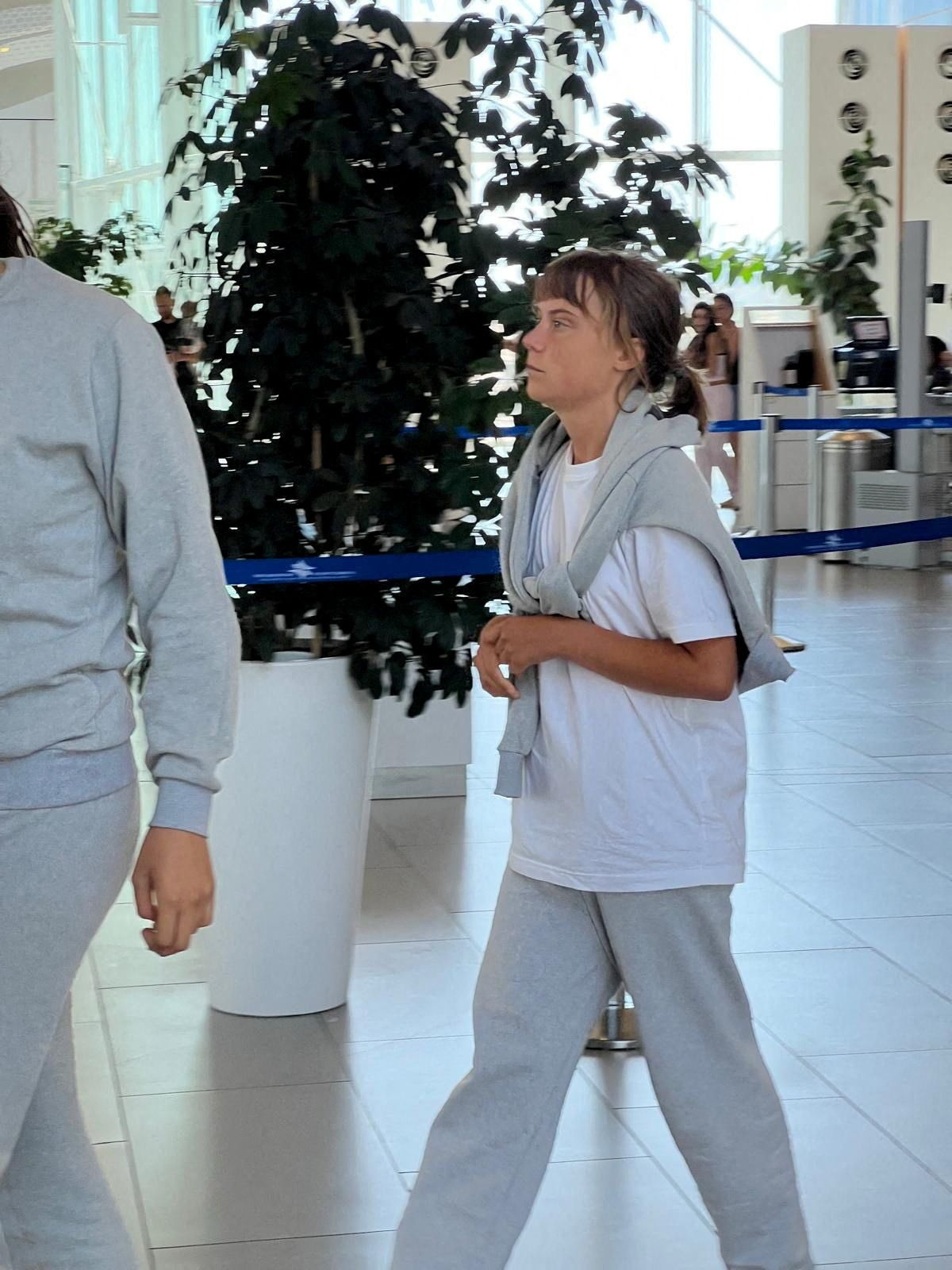 Klimaaktivistin Greta Thunberg wurde abgeschoben.