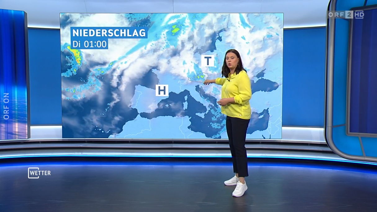 Heute.at - Neue ORF-Wetter-Lady lässt alle Zuseher staunen